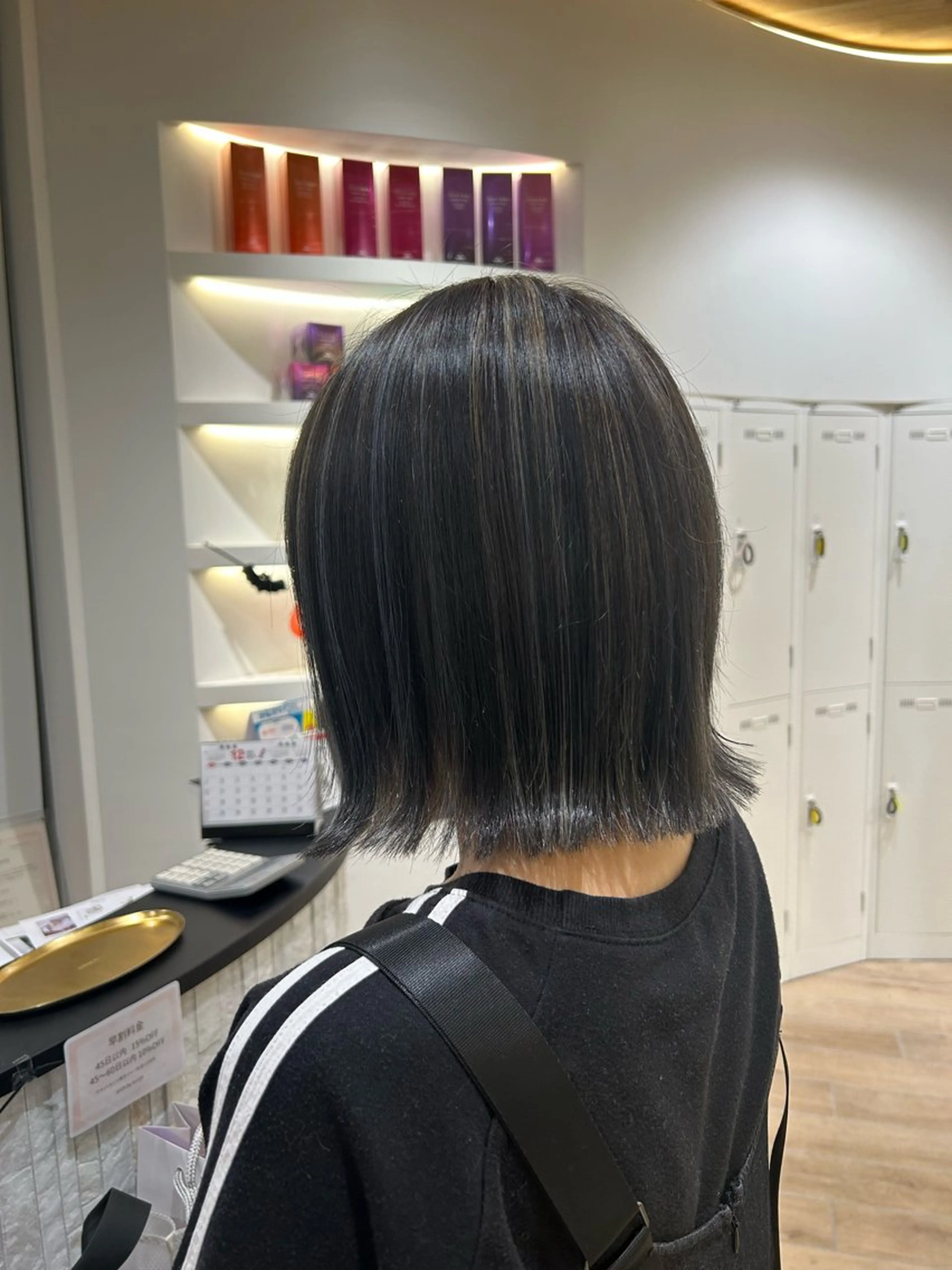 ミディアム カラー ヘアカラー トリートメント ナチュラル艶カラー 🤎maoのヘアスタイル