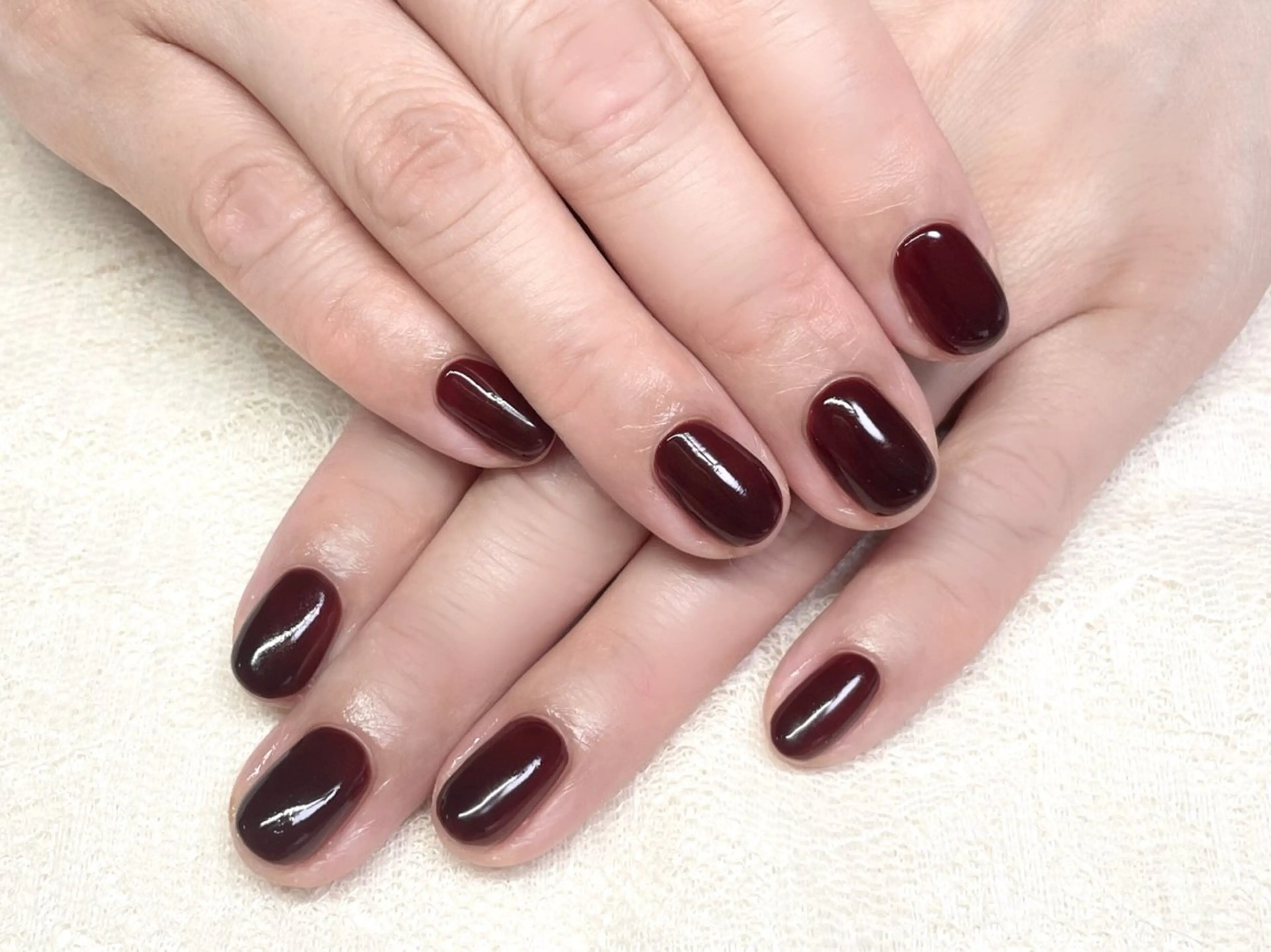 ネイル ワンカラーネイル かざま みさきのネイルデザイン