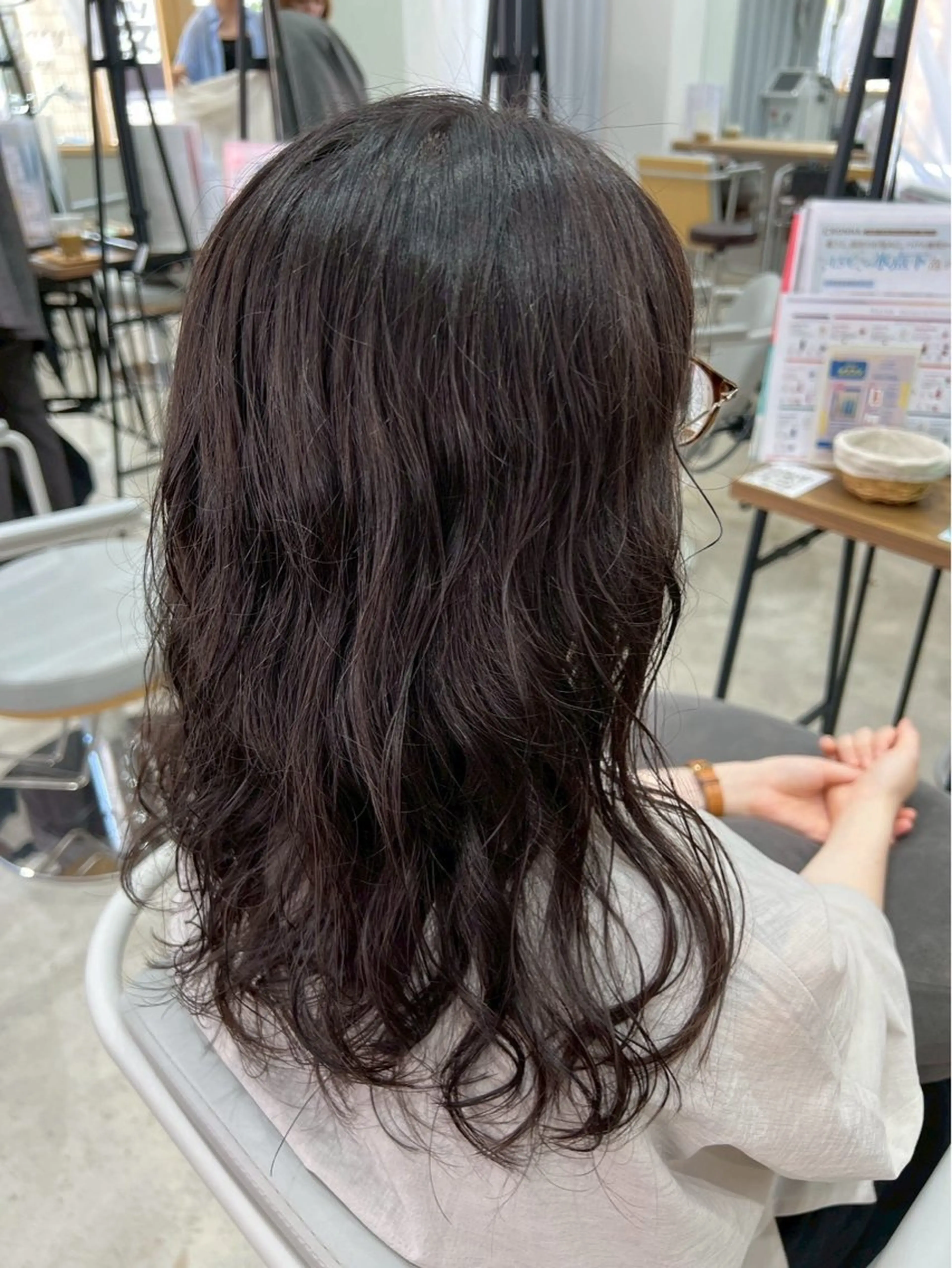 ［モデルクーポン］［すぐ予約NG］               レディースカット➕パーマ🪼🌙の写真