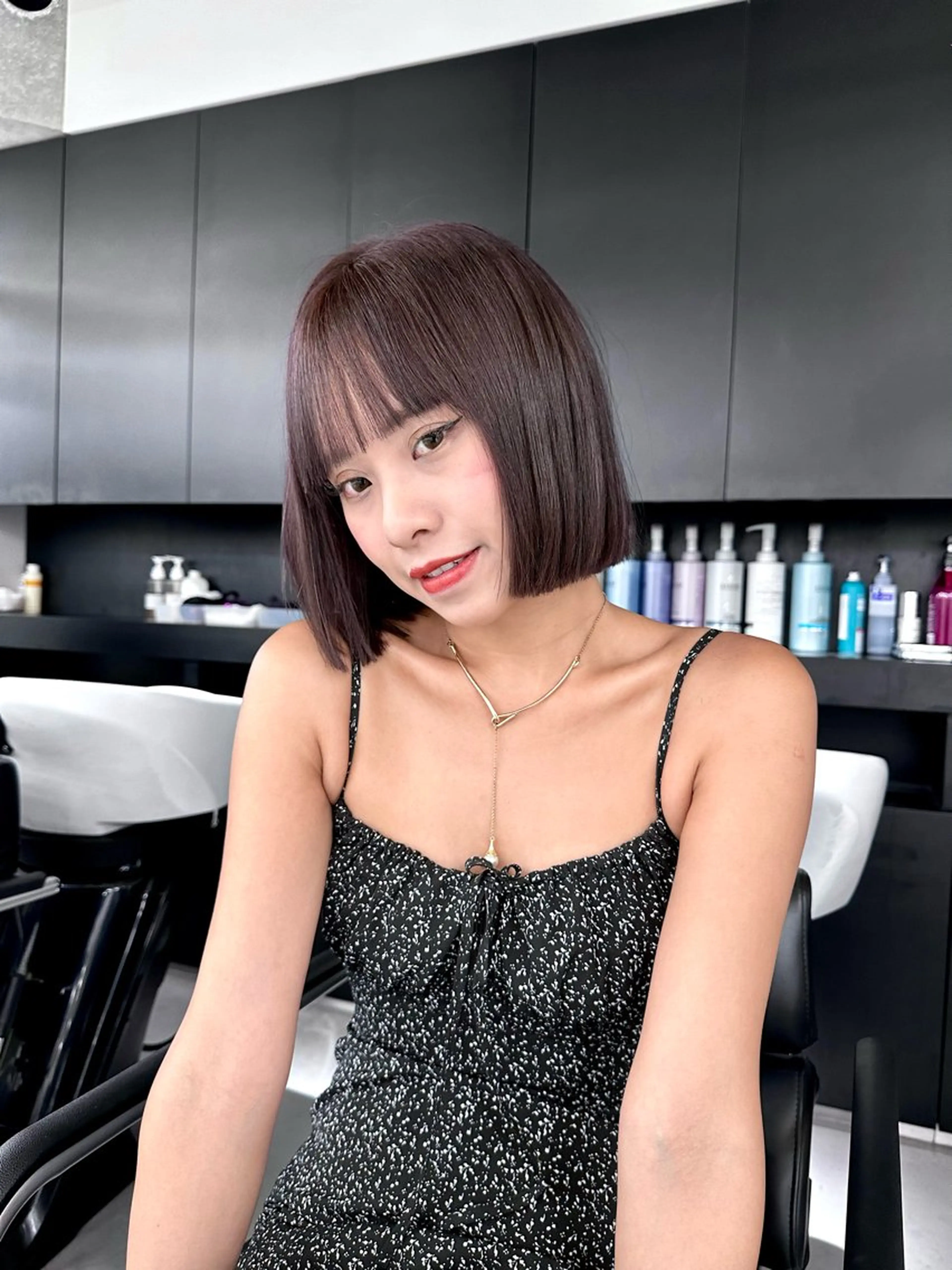 ショート ボブ 似合わせカット カット ヘアカラー トリートメント DEAN 名駅 YUHIのヘアスタイル