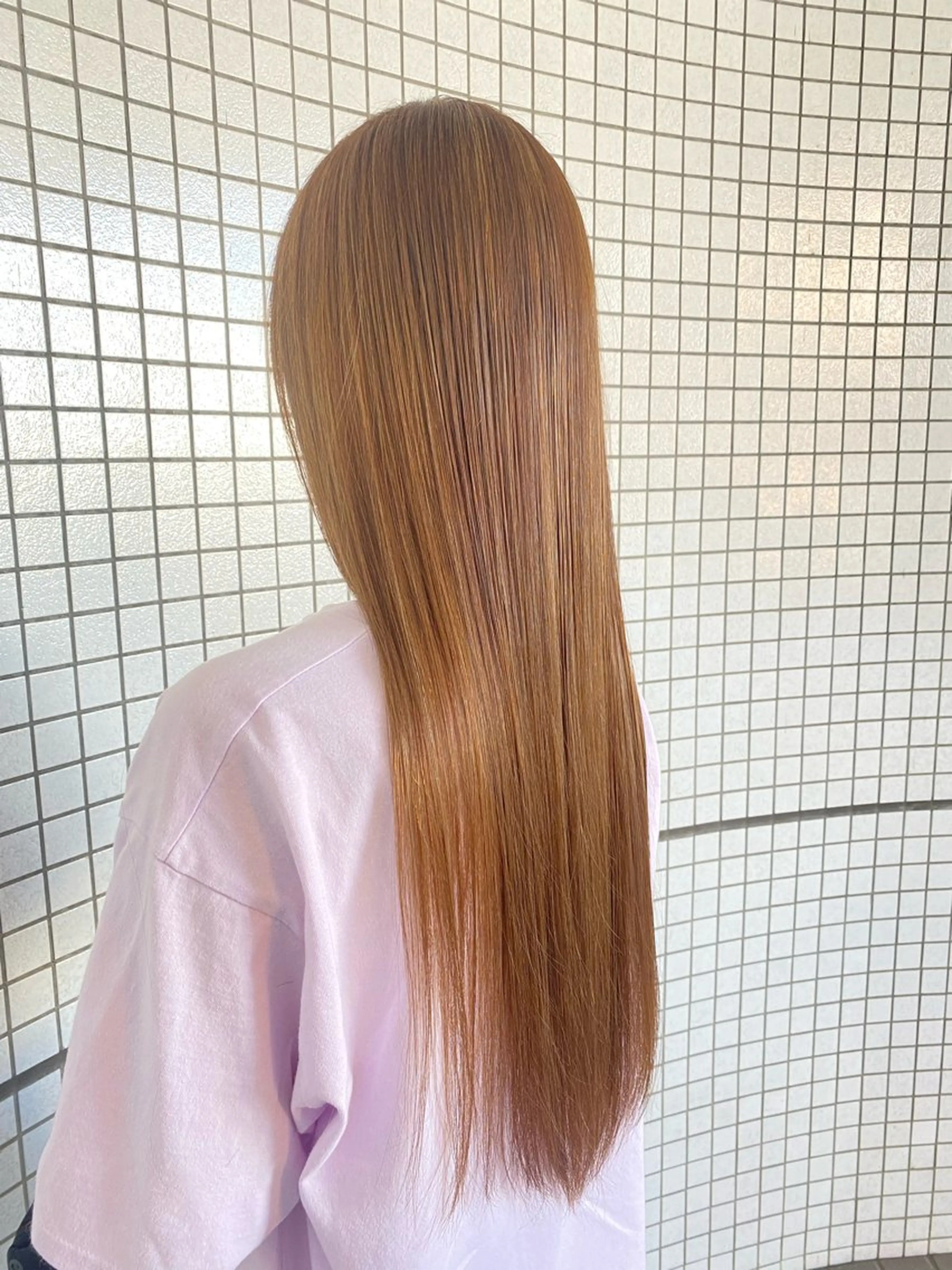 ロング ハイライト ロング 飯富 信二のヘアスタイル