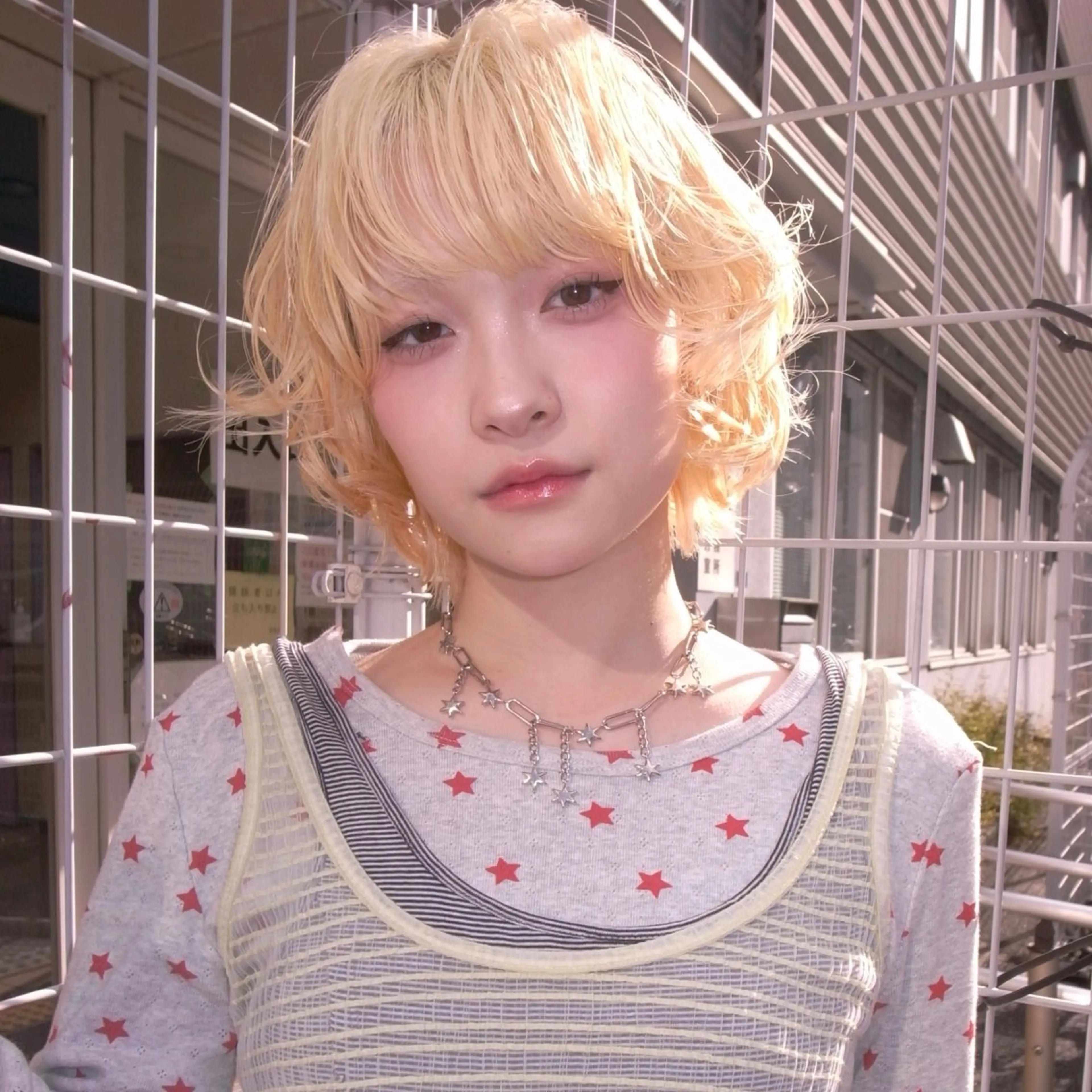 ショート カラー ヘアカラー トリートメント ベージュ/透明感/ 桃子🎀のヘアスタイル