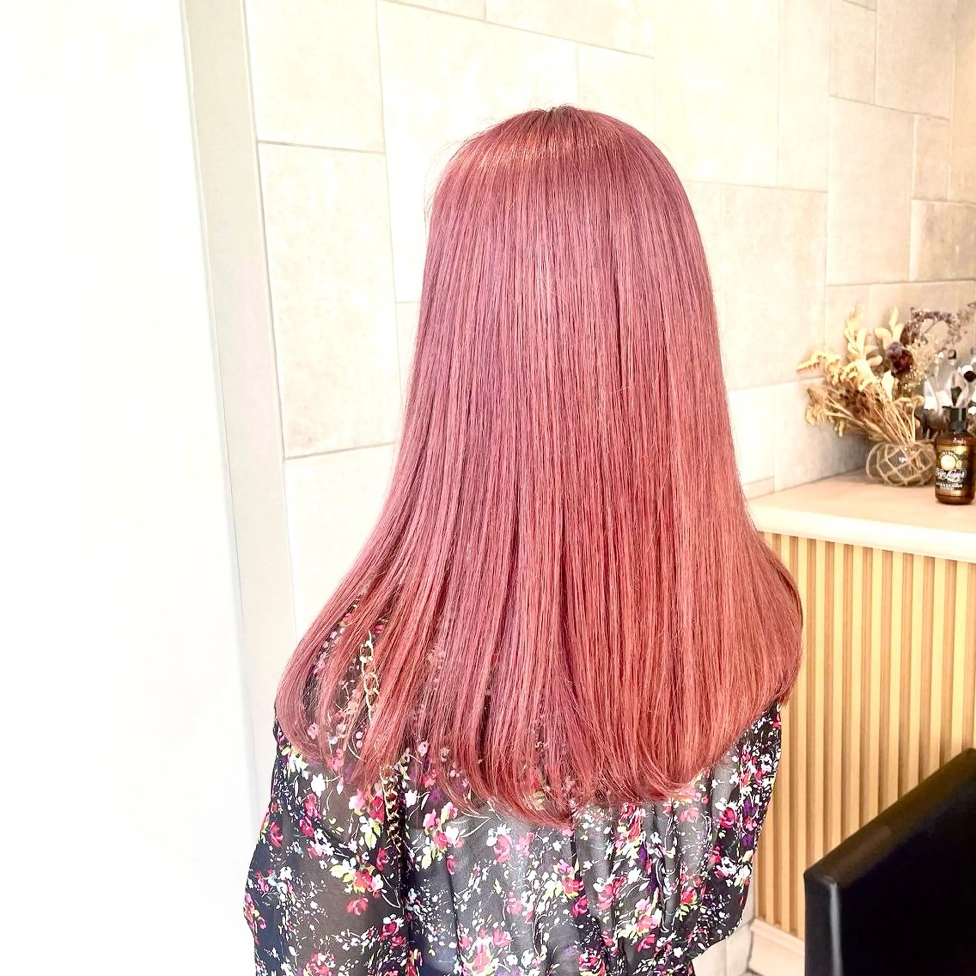 ロング ヘアカラー トリートメント 🎀カラー・カットモ デル募集中✧めい🎀のヘアスタイル