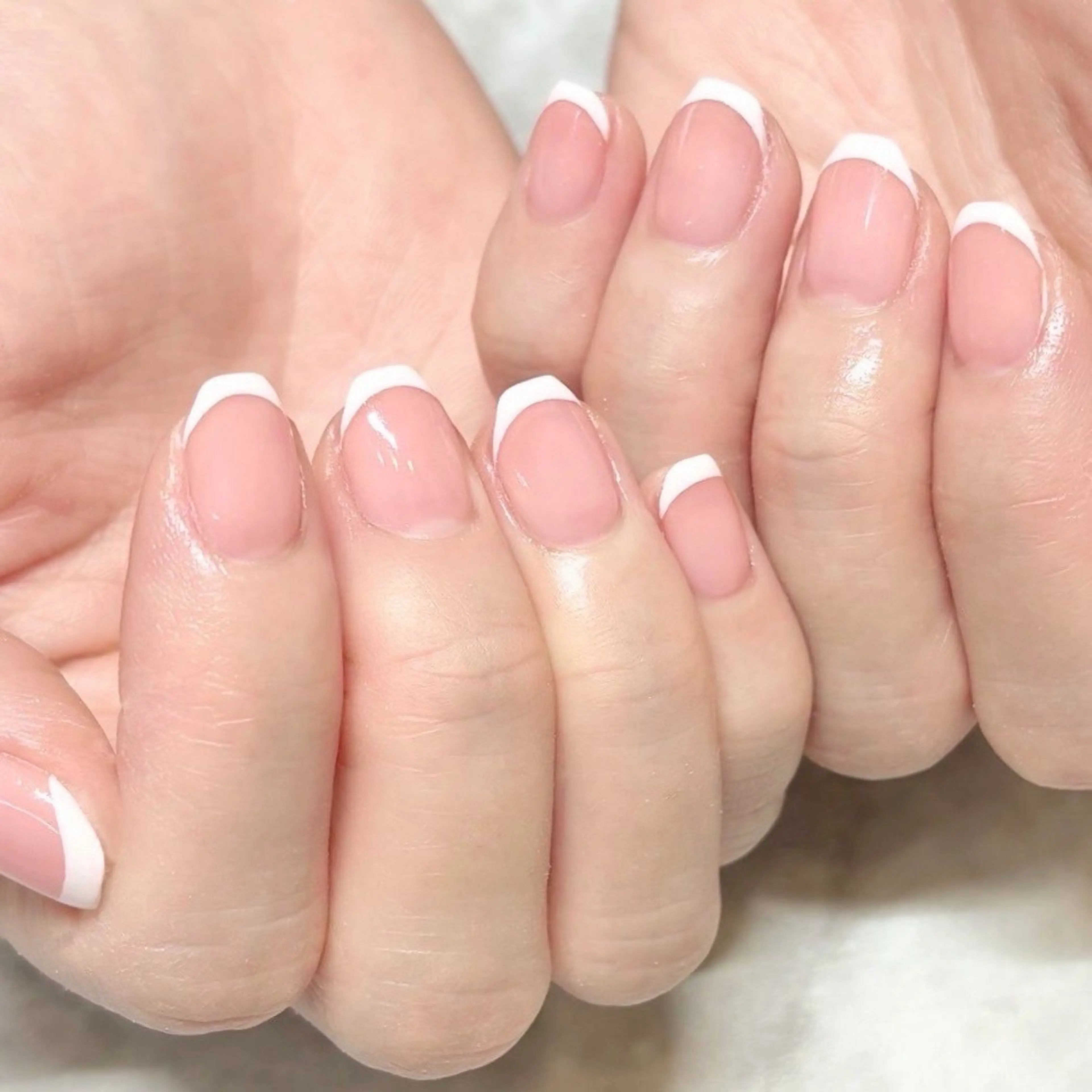 【定番】フレンチネイル(ハンド/オフなし)の写真