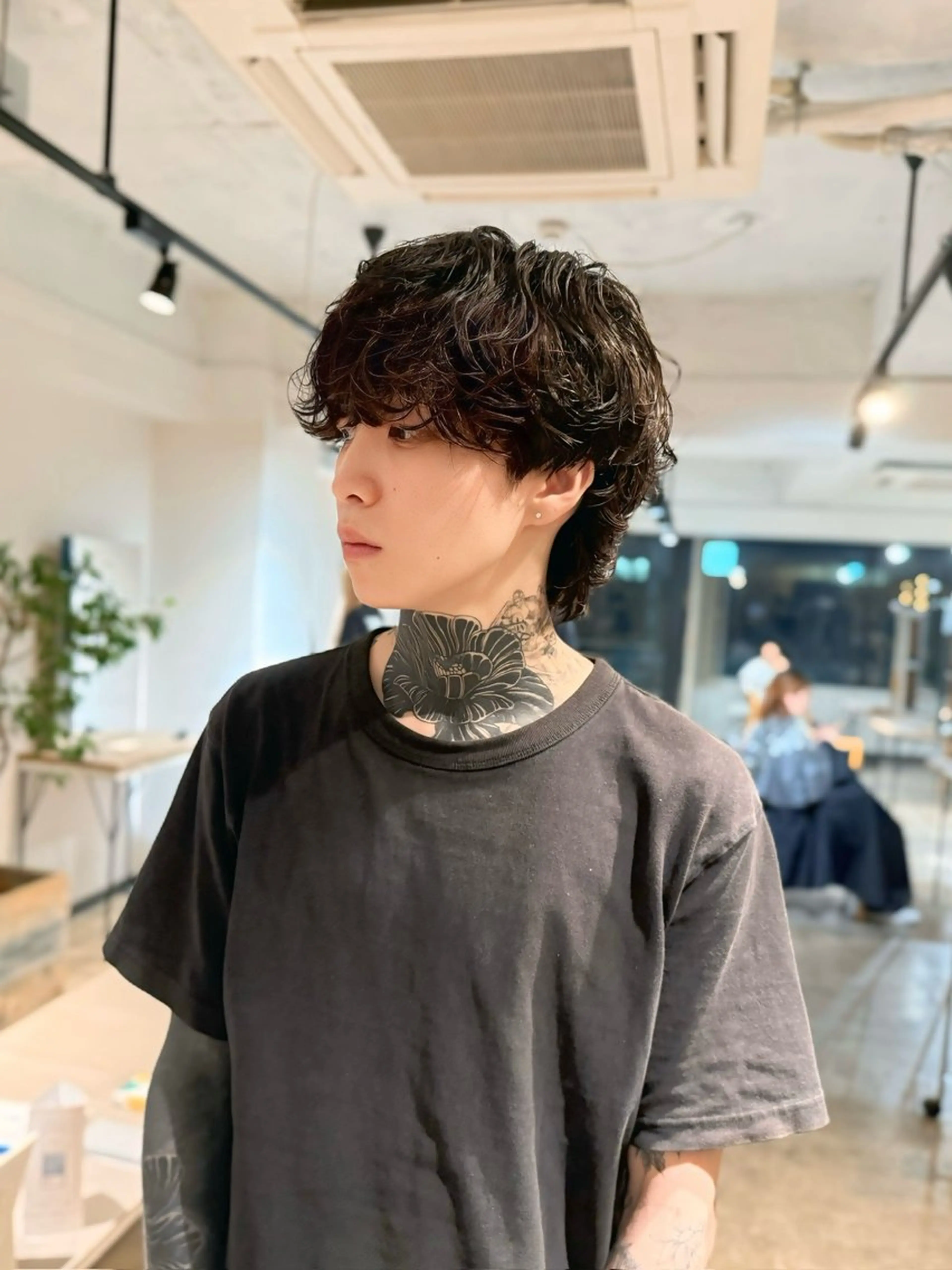 パーマ メンズ メンズパーマ カット パーマ トリートメント 骨格補正施術/メンズ 専門美容師/YUYAのヘアスタイル