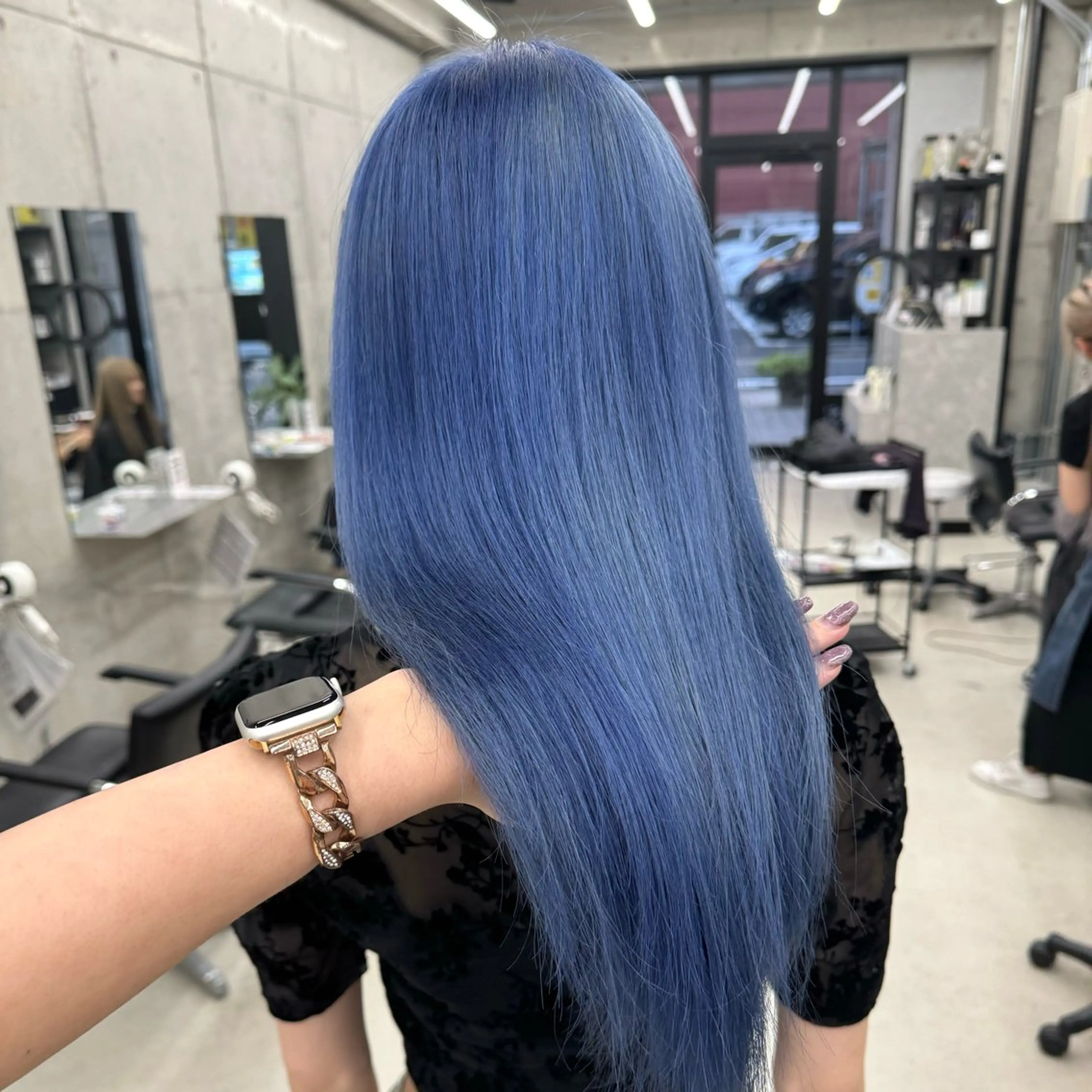 ロング カラー LINOET名古屋所属・齋藤 梨乃のヘアスタイル