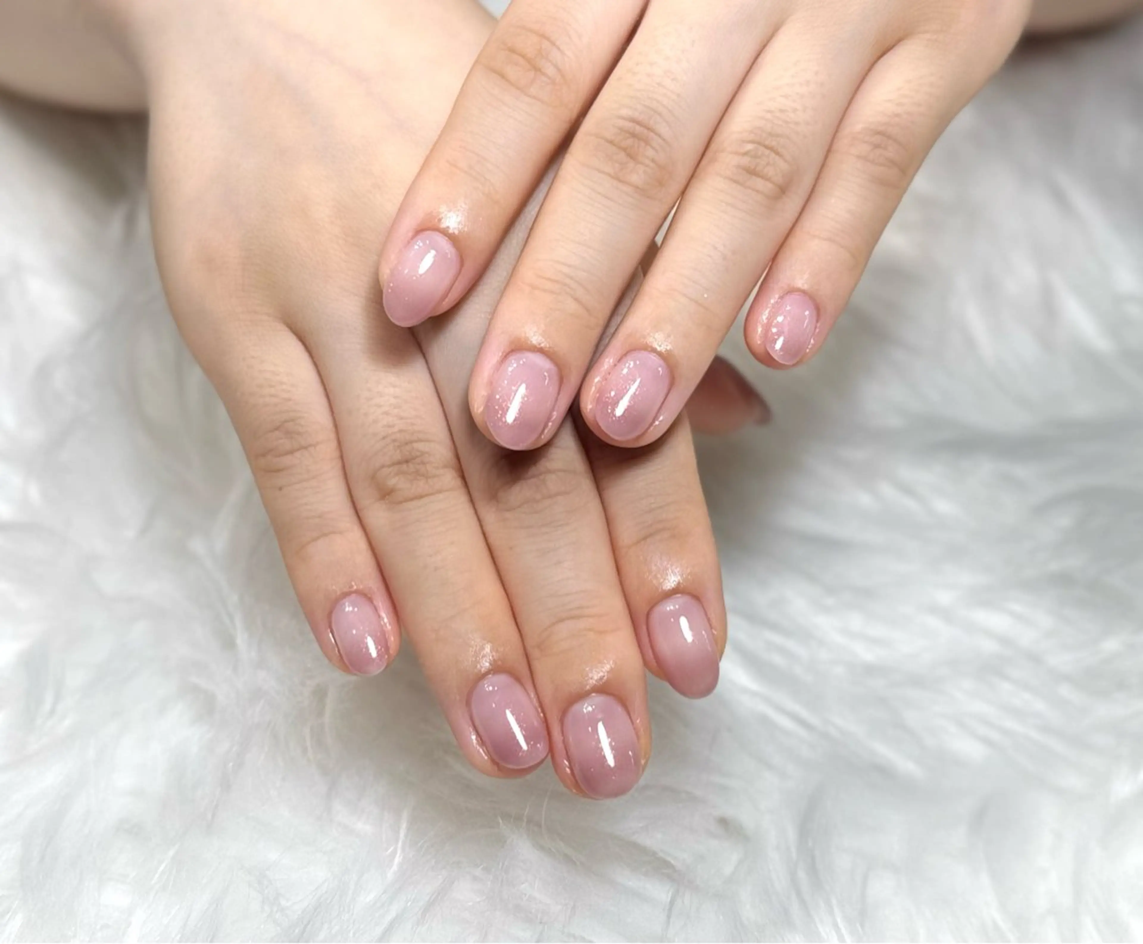 ネイル オーロラネイル チークネイル フットネイル フレンチネイル ジェルネイル ハンドネイル Nichi Nailsのネイルデザイン