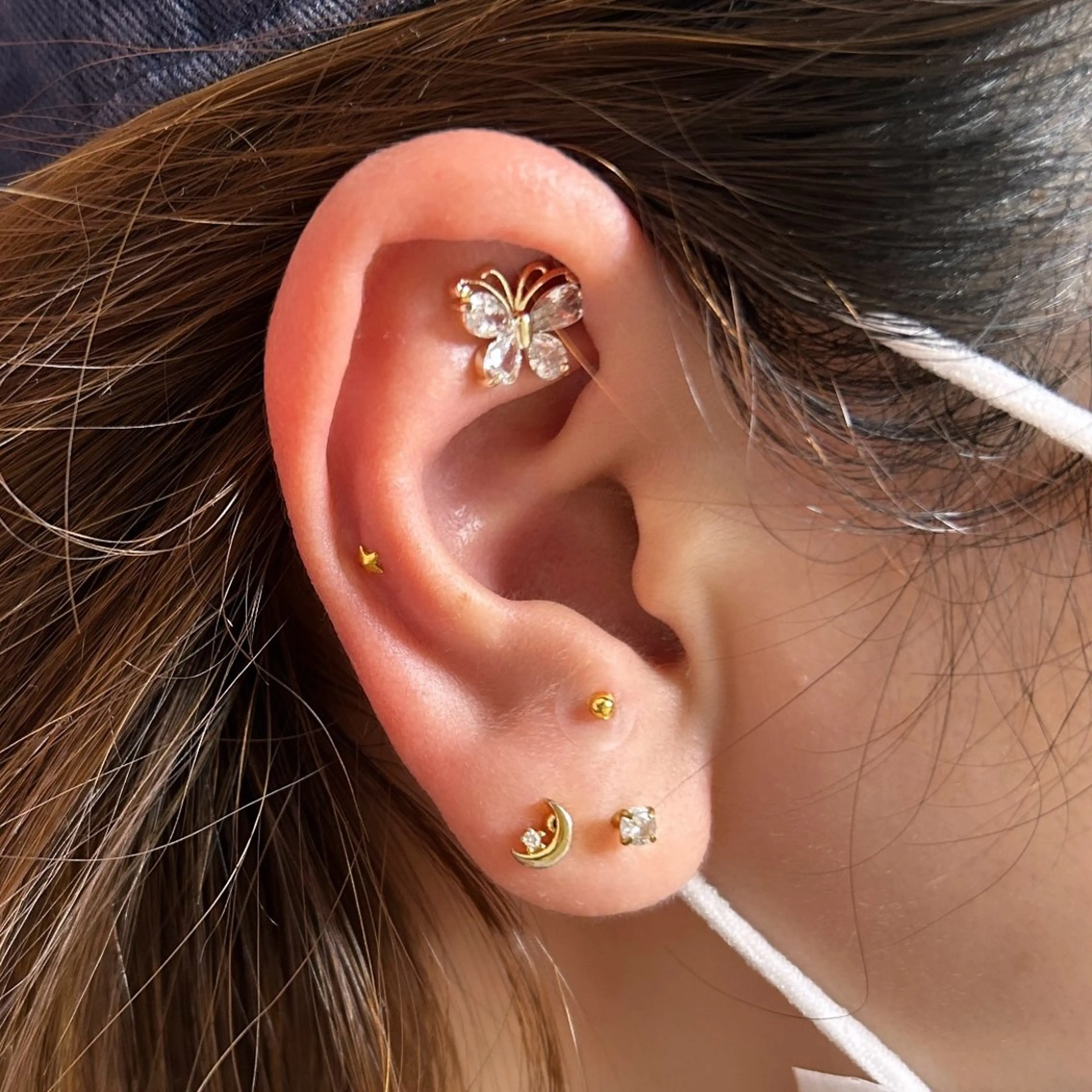 ネイル/耳つぼ /新ホワイトニングのネイルデザイン