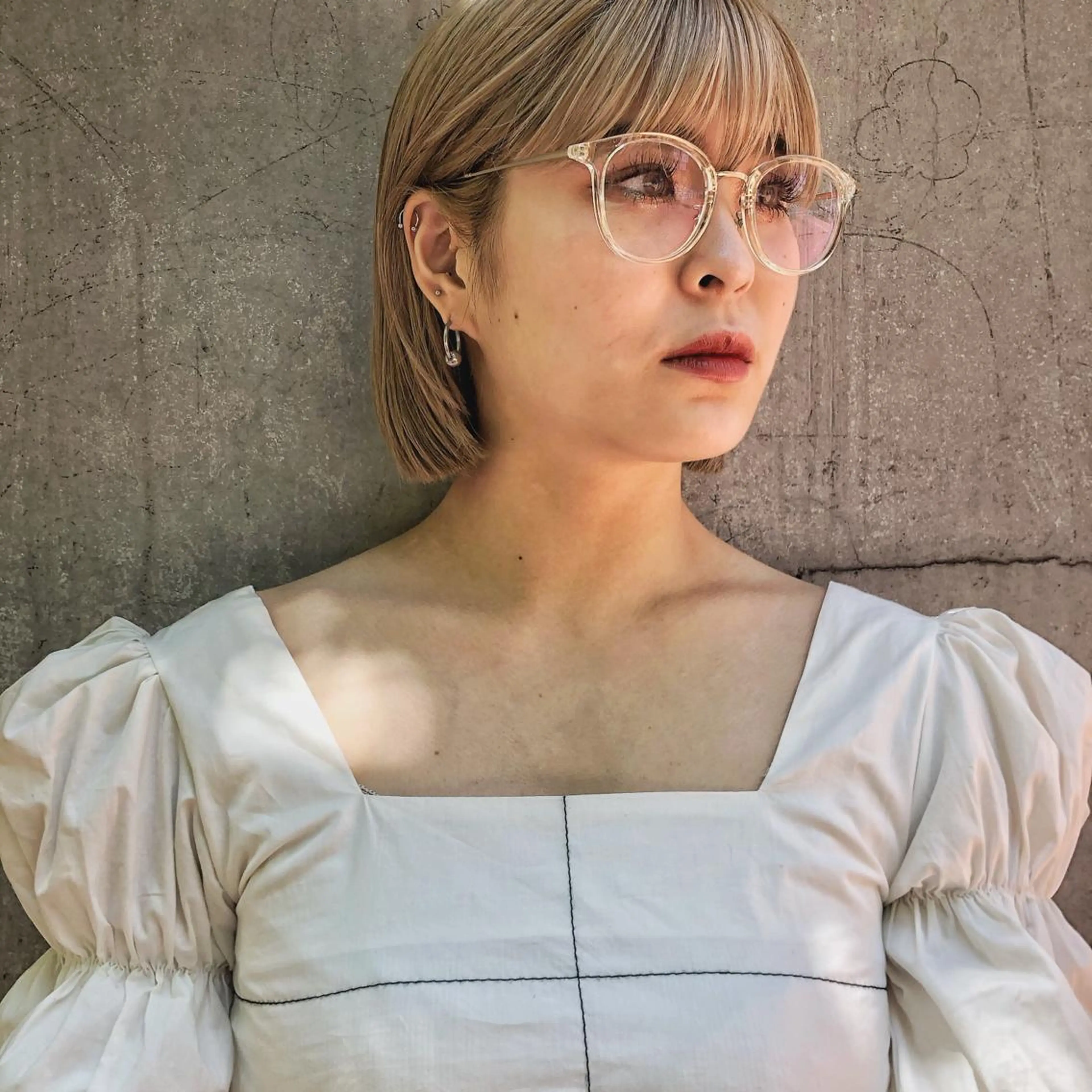 ダブルカラー（ブリーチ）＋Aujuaトリートメントの写真