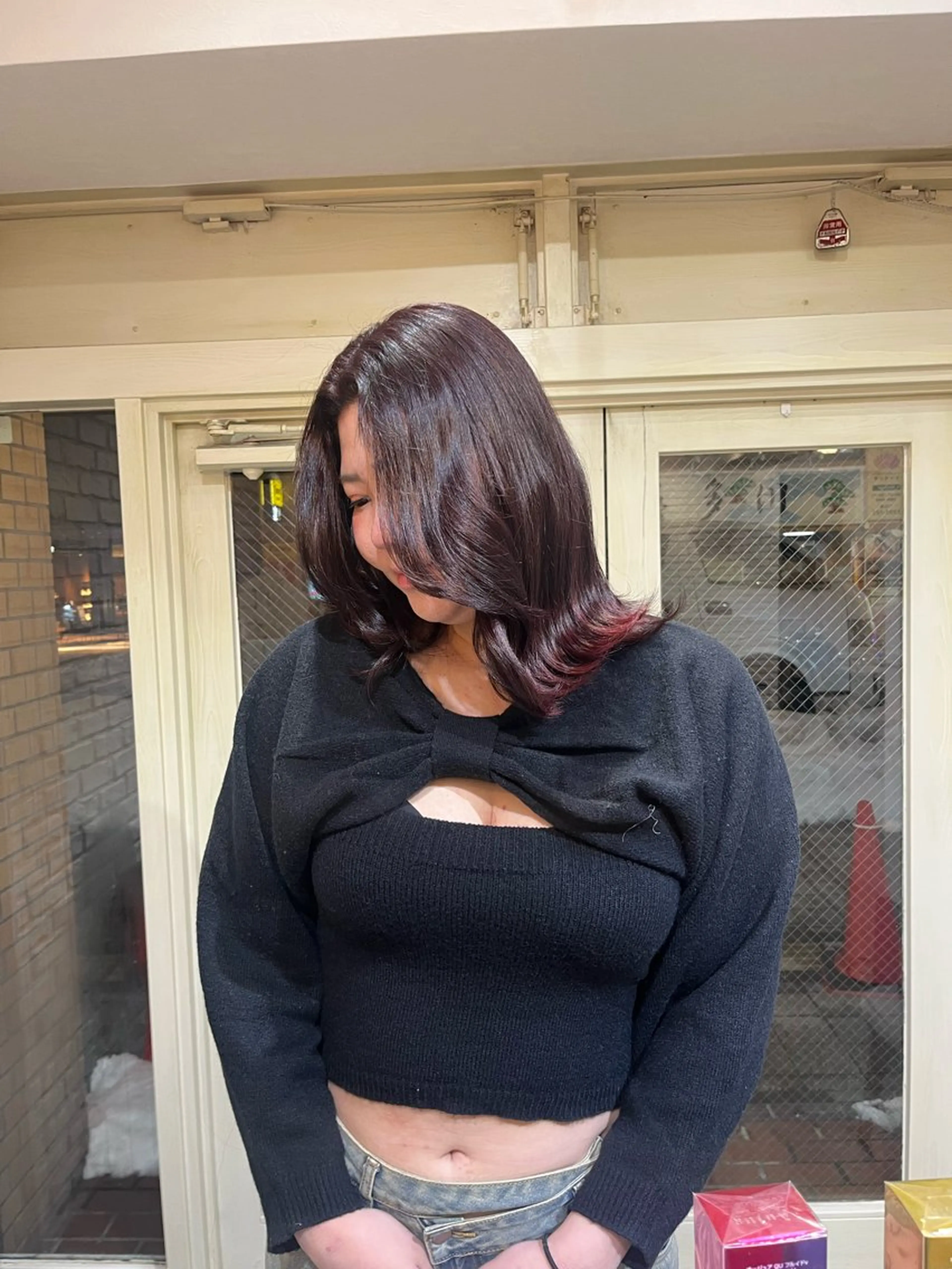 カラー ブリーチ ヘアカラー ミジュ/ ハイトーンのヘアスタイル