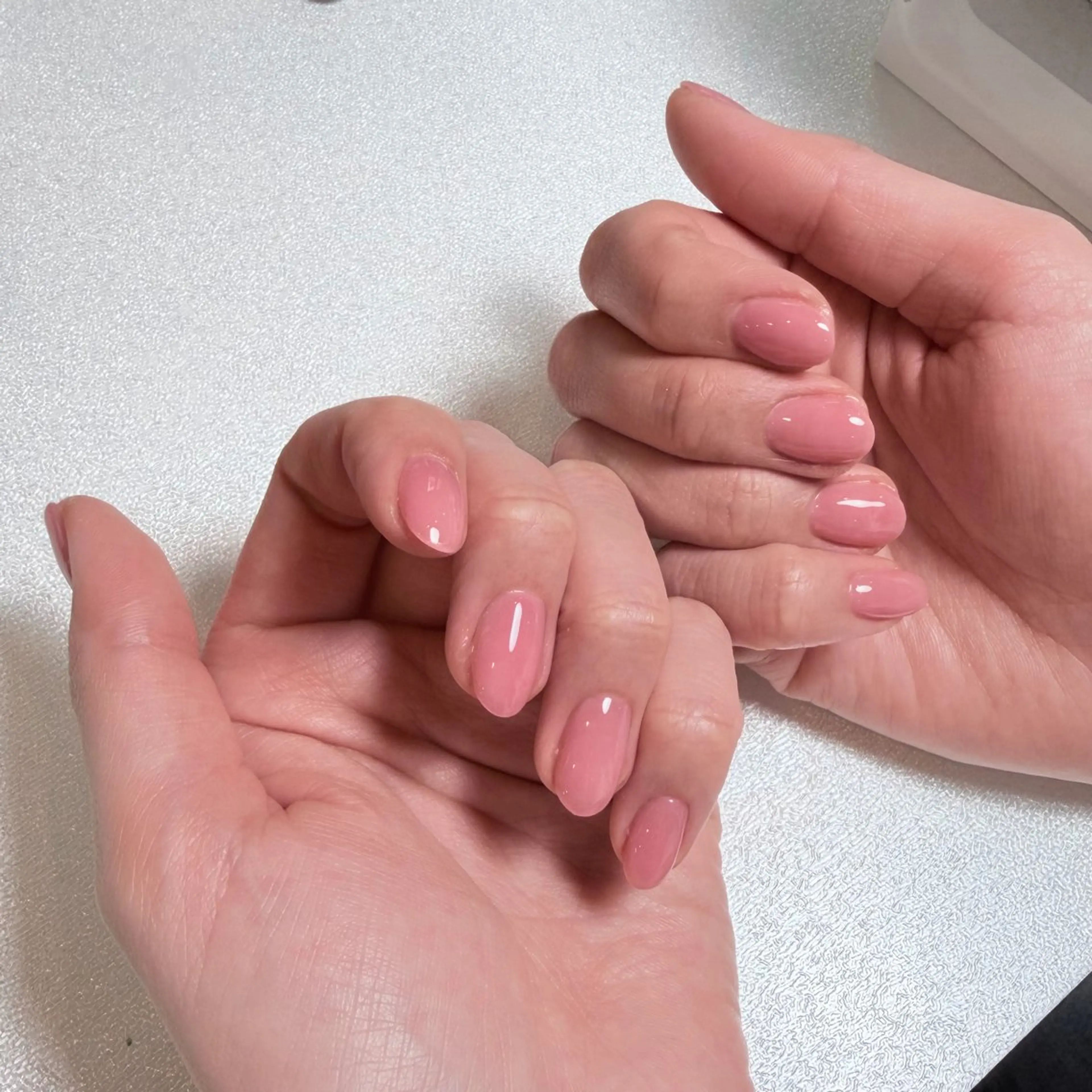 ネイル クリアネイル ワンカラーネイル ハンドネイル Wilu nail 二子玉川店のネイルデザイン