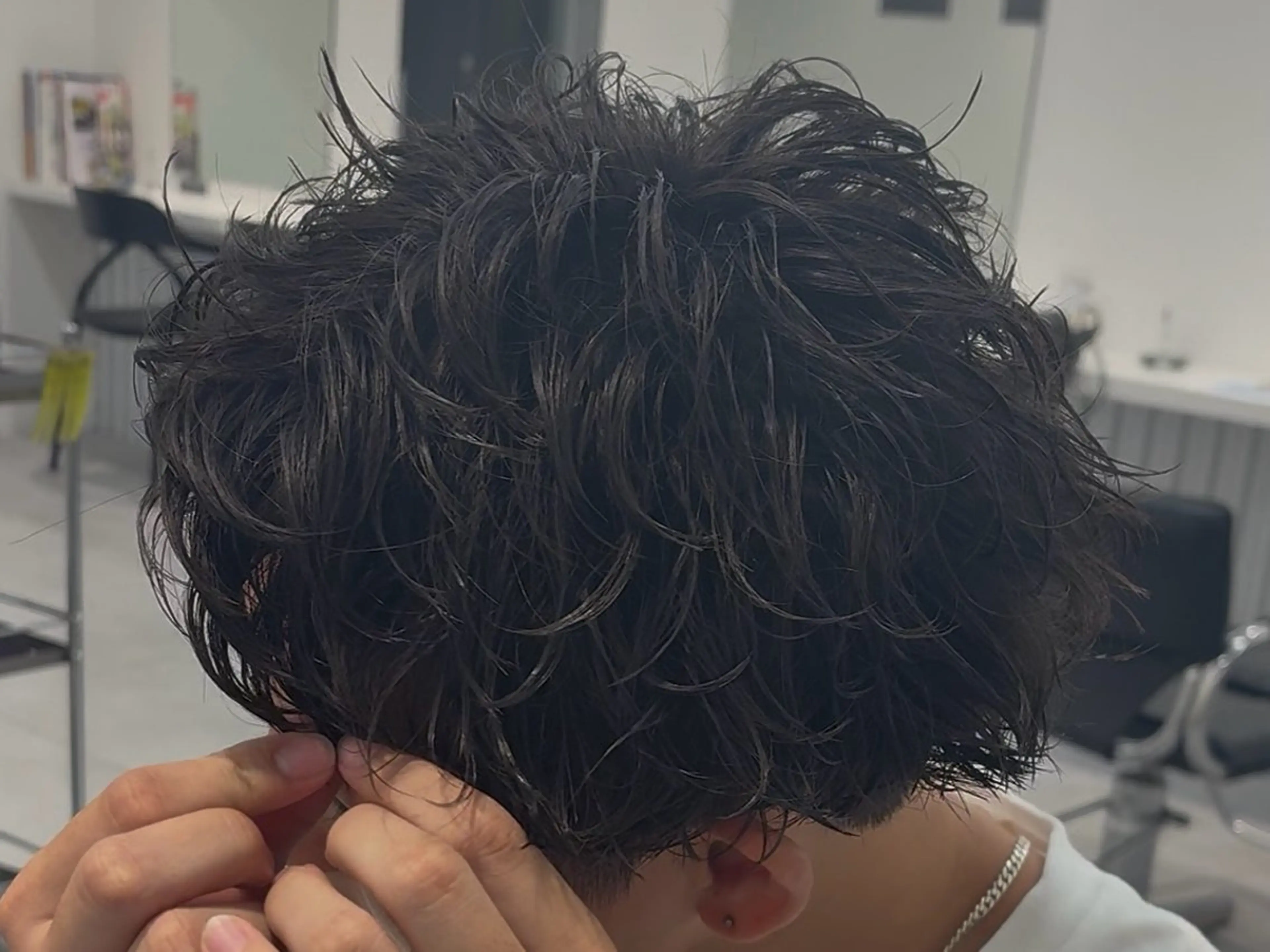 パーマ メンズ メンズパーマ 鈴木 悠月のヘアスタイル
