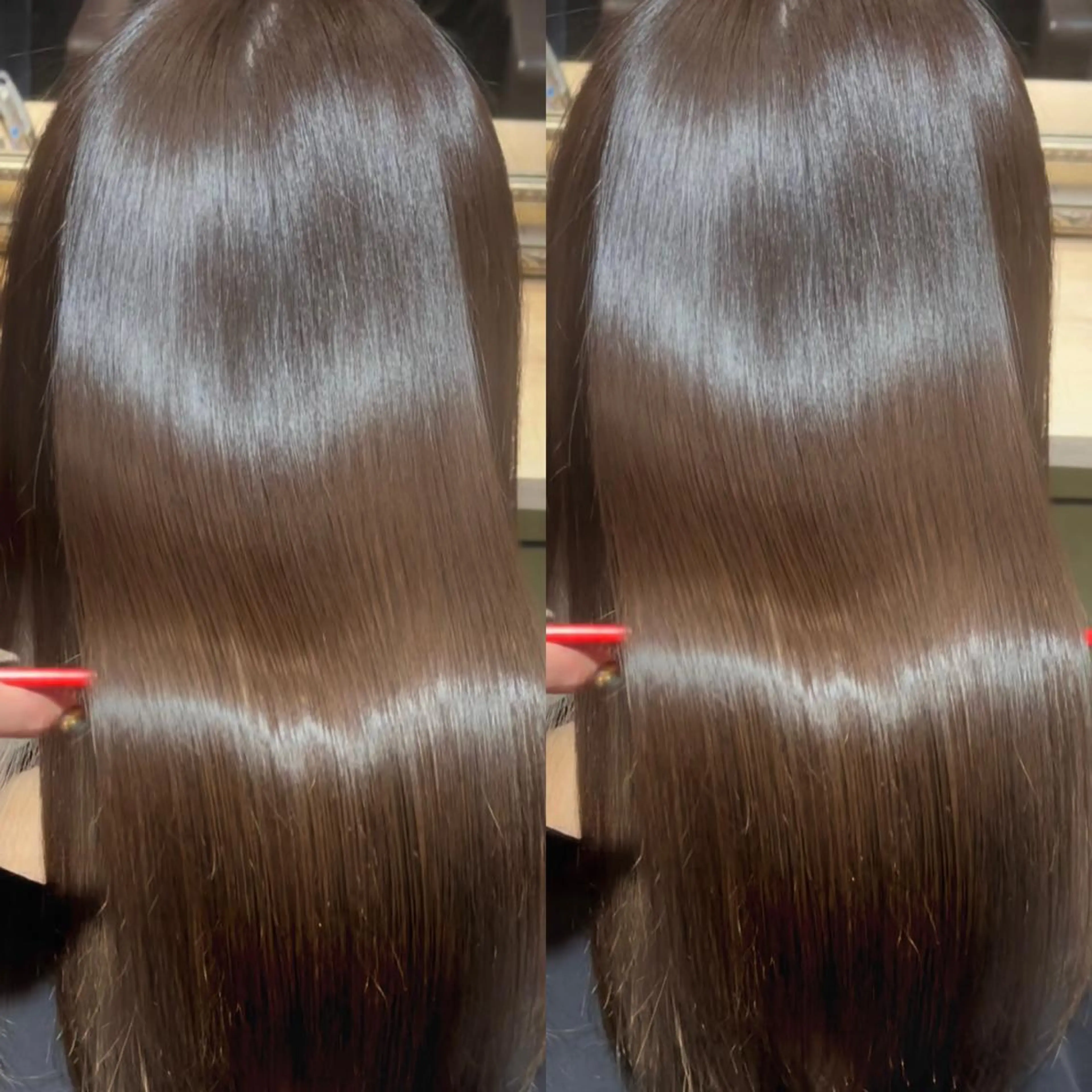 ロング 新宿No.1艶髪矯正 美艶カラー/FUKAのヘアスタイル