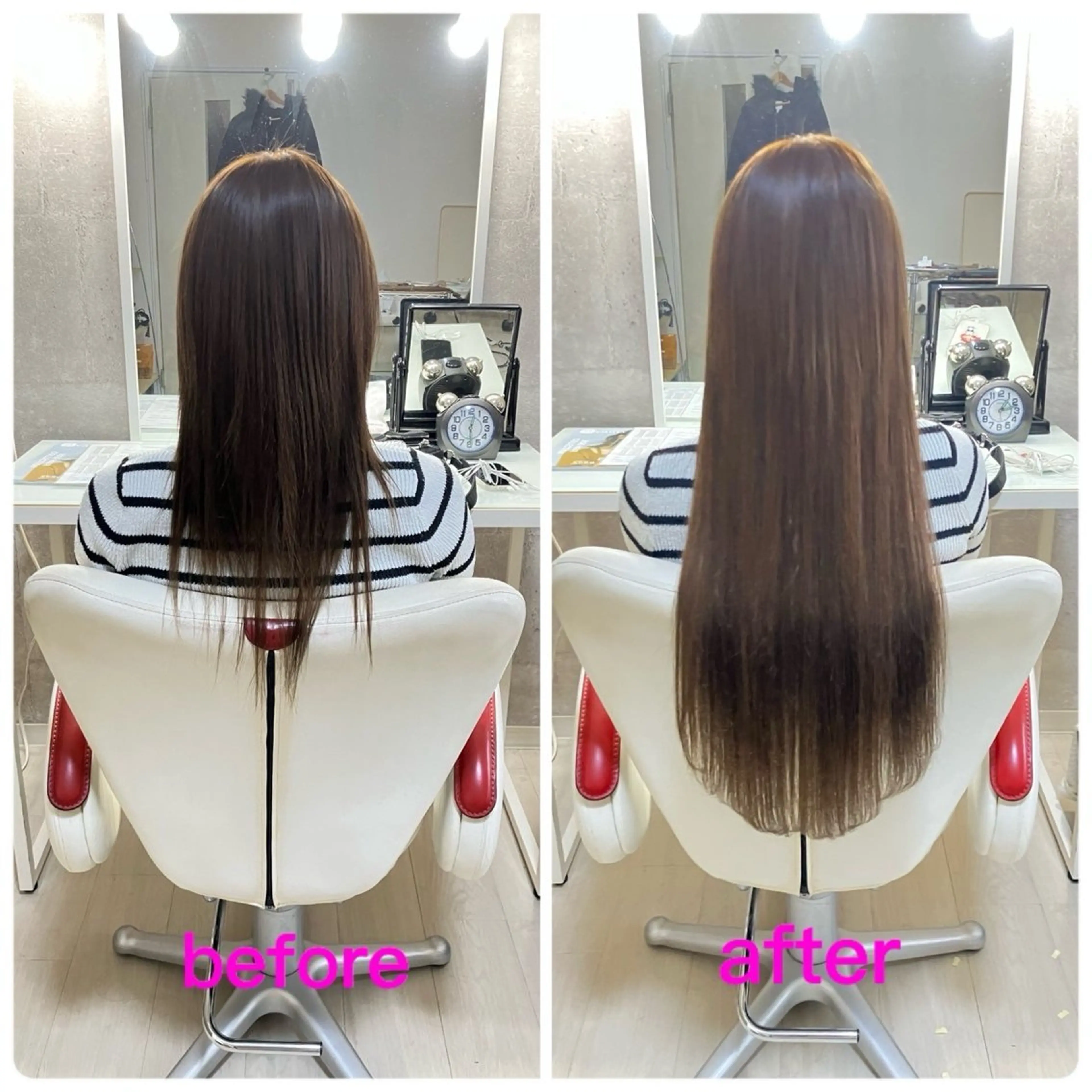 ロング エクステ ドレスアップ心斎橋店所属・🌸ドレスアップ 心斎橋店🌸のヘアスタイル