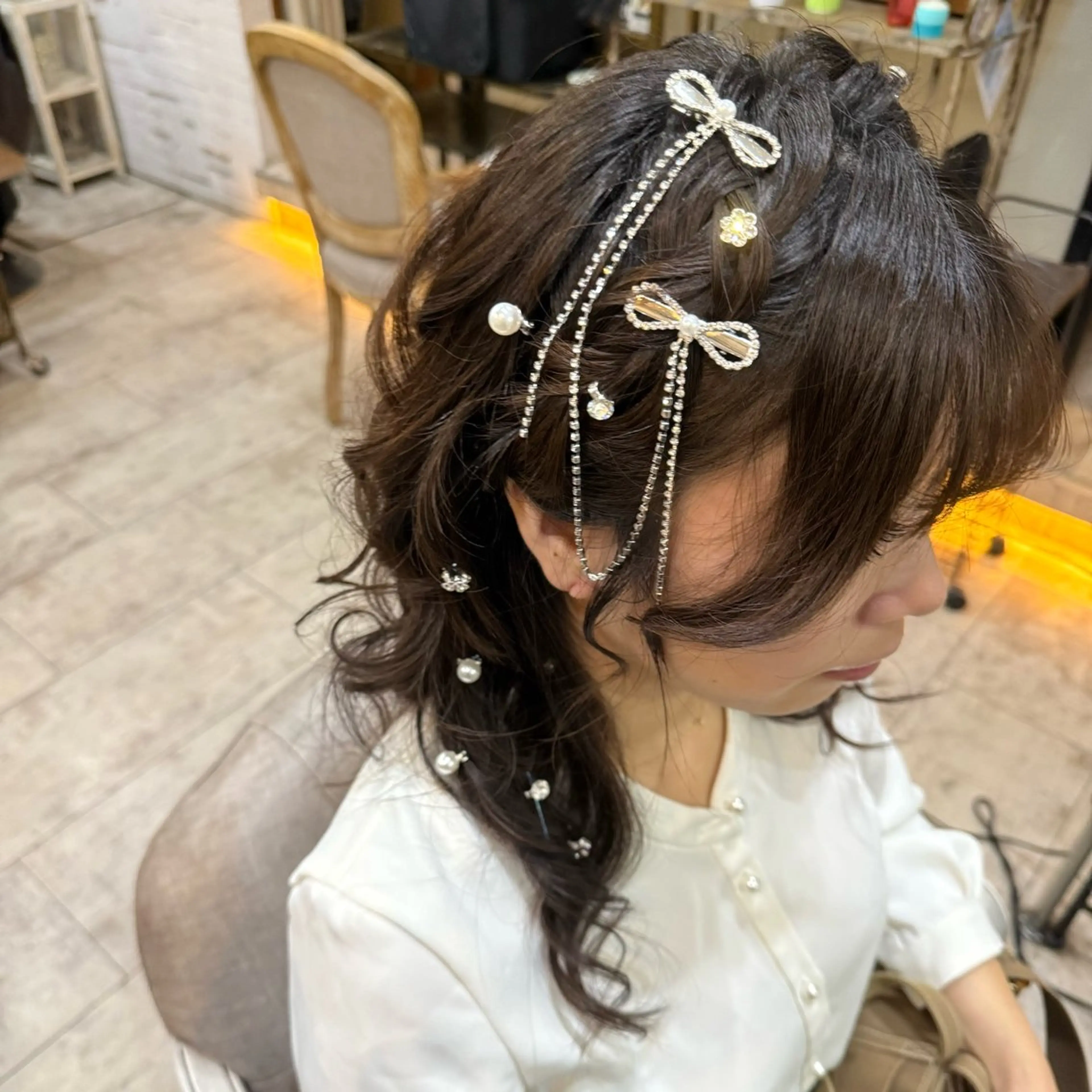 🍒ヘアセット（9時​〜​）🍒の写真