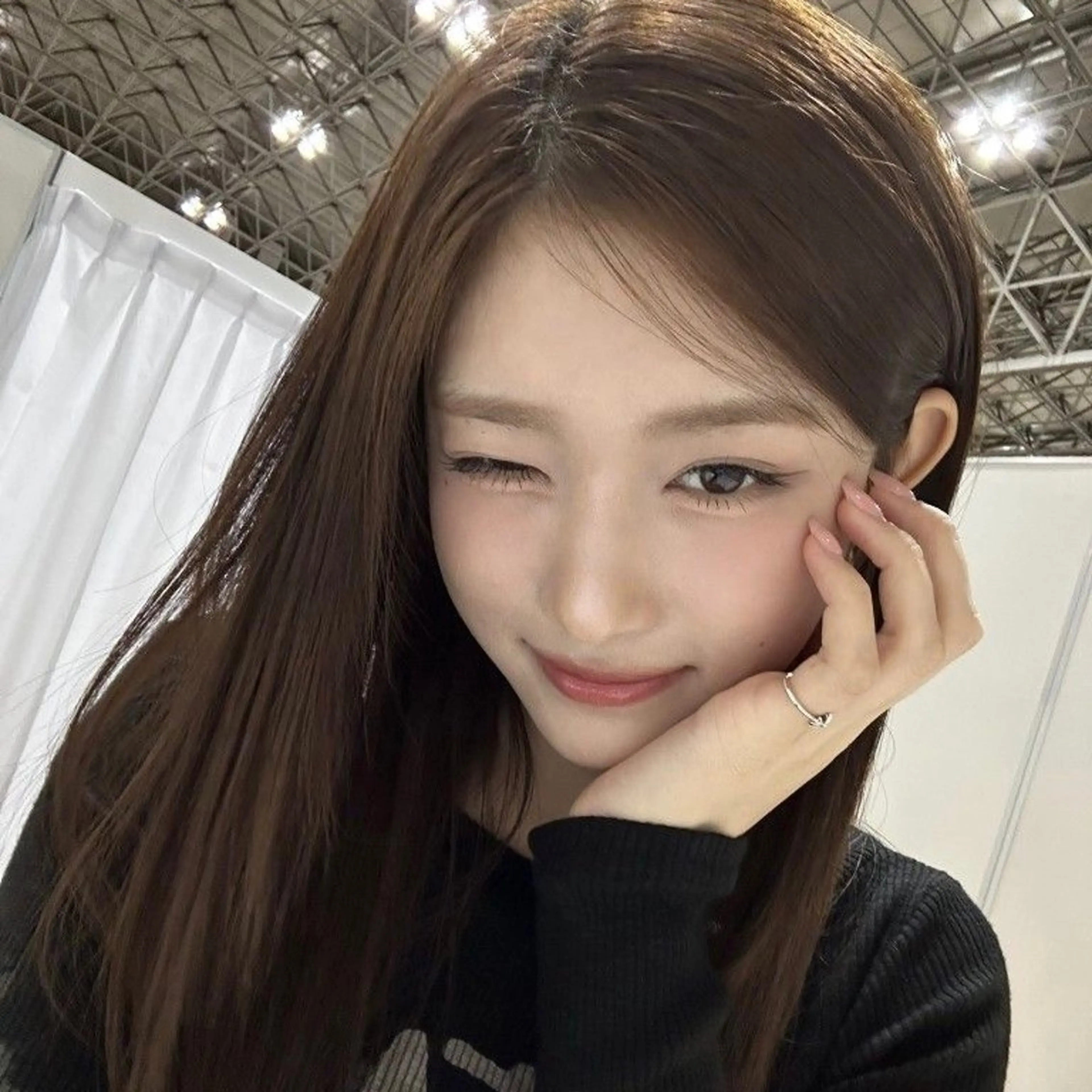 セミロング カラー ブリーチ ケアブリーチ 透明感カラー ダブルカラー ブリーチなしカラー ヘアカラー トリートメント nonoka オリーブ/グレージュのヘアスタイル