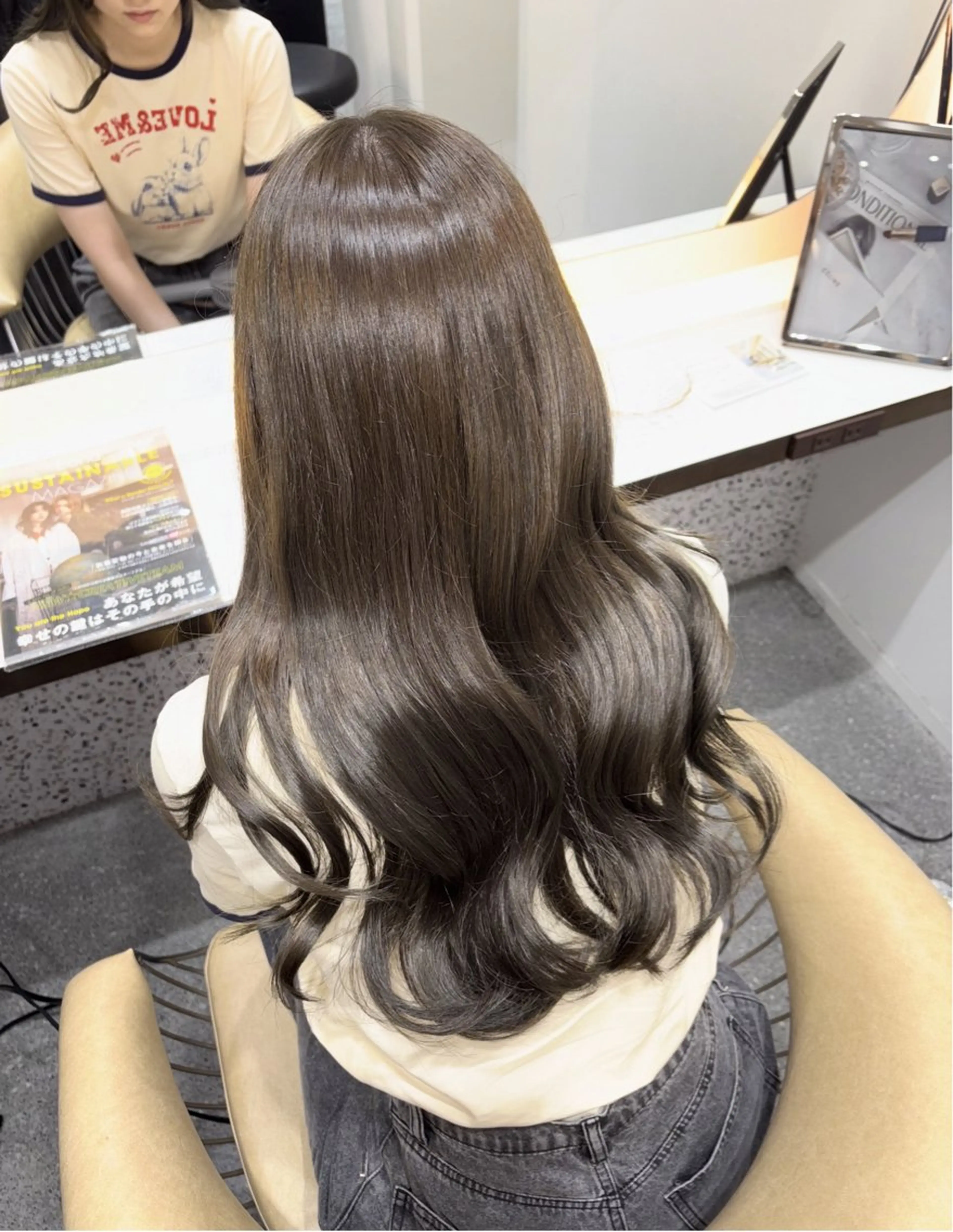 【12月限定】🫧透明感カラー➕高保湿トリートメント🫧の写真