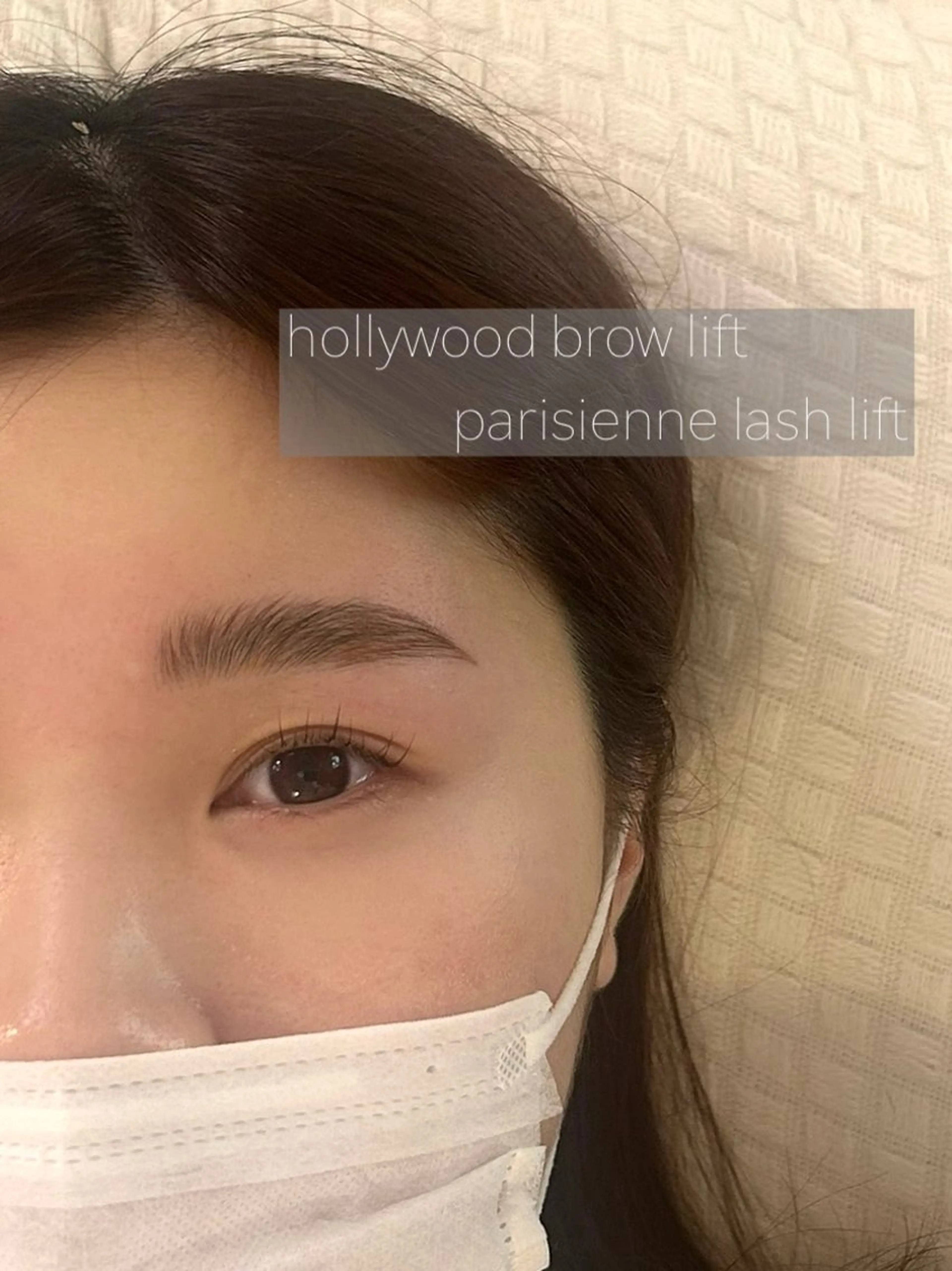 アイブロウ ハリウッドブロウリフト GO TODAY SHAiRE SALON Vellmie店所属・吉祥寺kasumi 🌛eye/browのマツエク・マツパデザイン