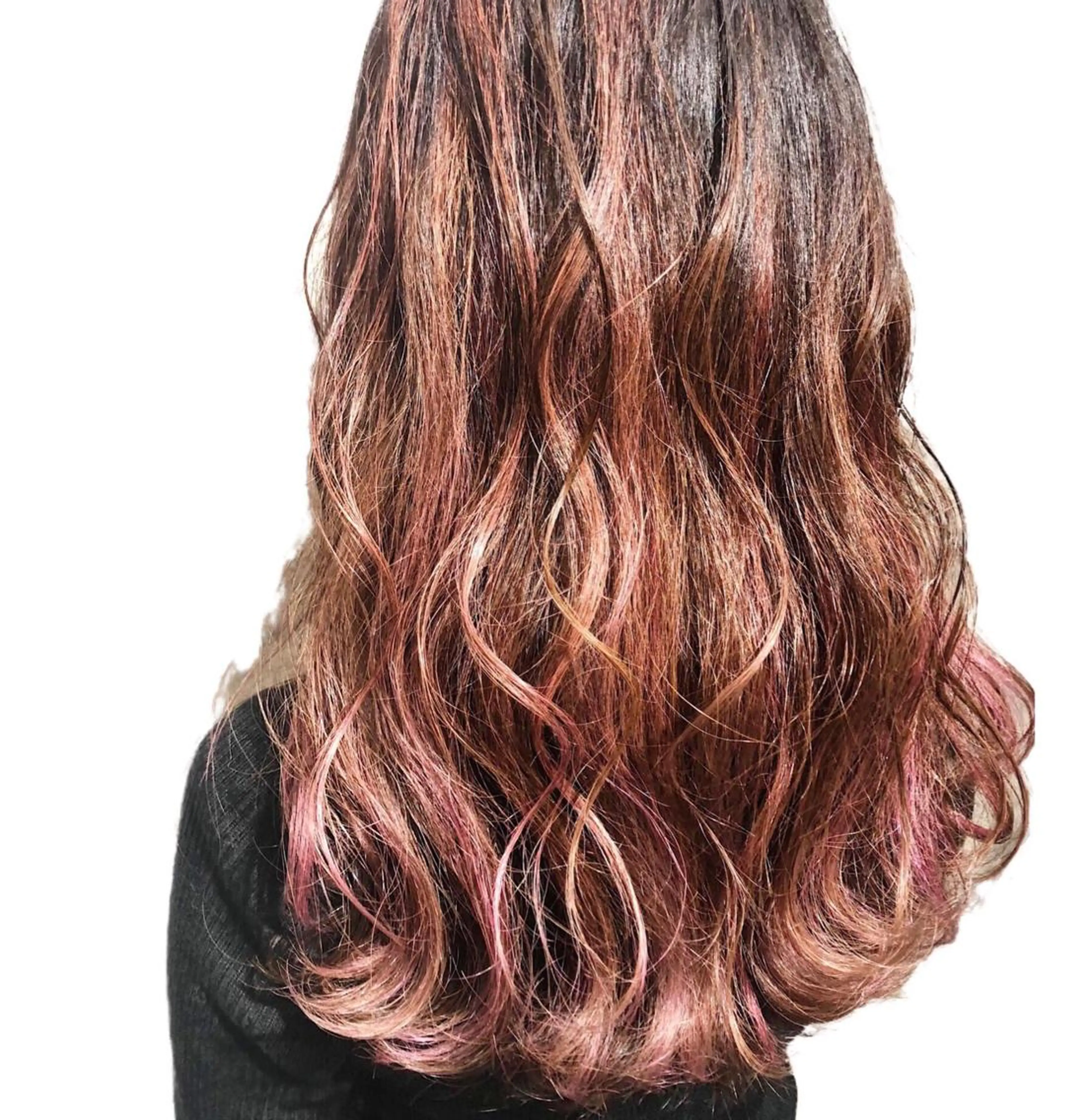 ロング カラー ケアブリーチ /髪質 改善/古橋圭史郎のヘアスタイル