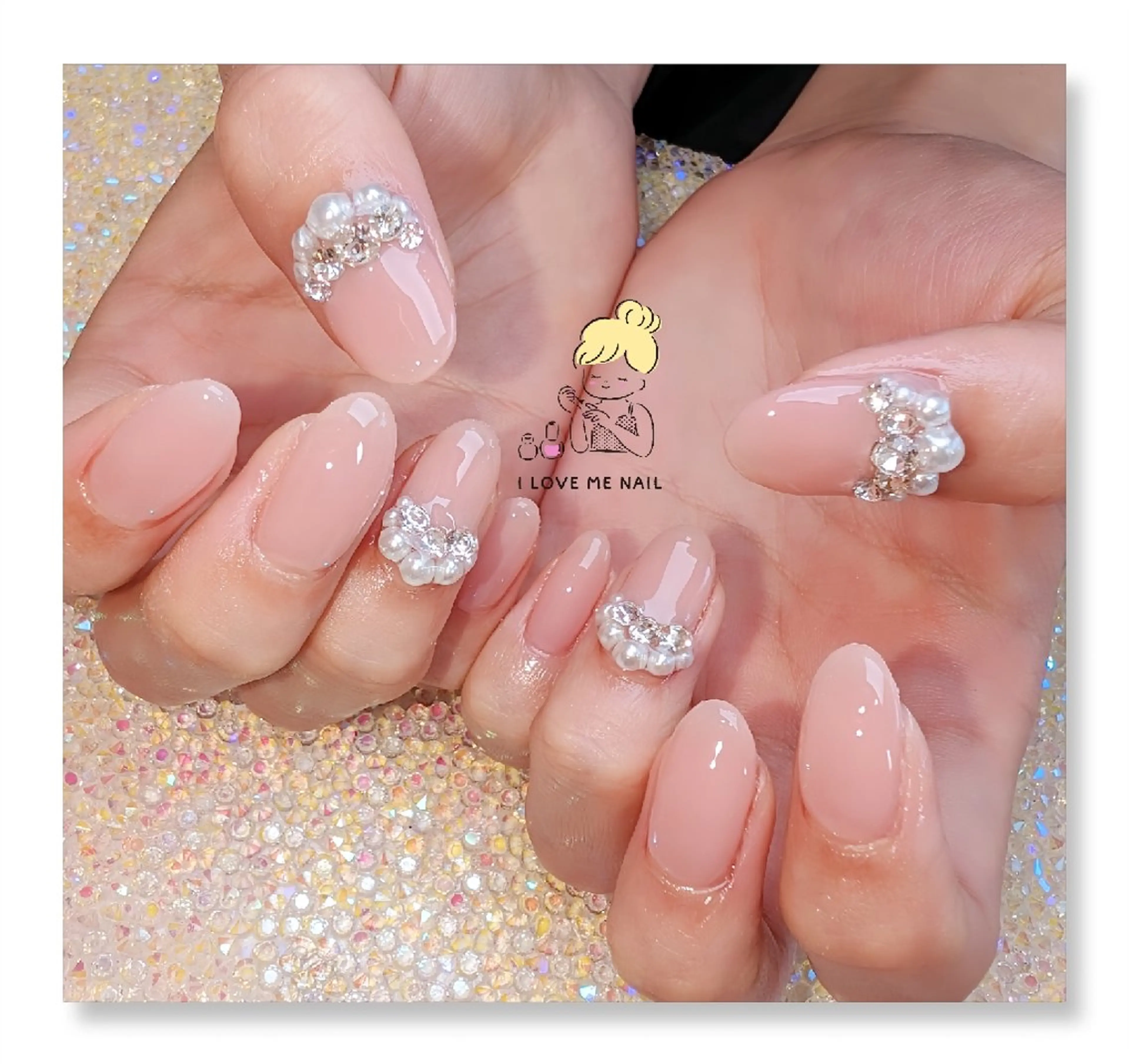 ネイル ハンドネイル I LOVE ME  NAIL.｡.:*♡のネイルデザイン