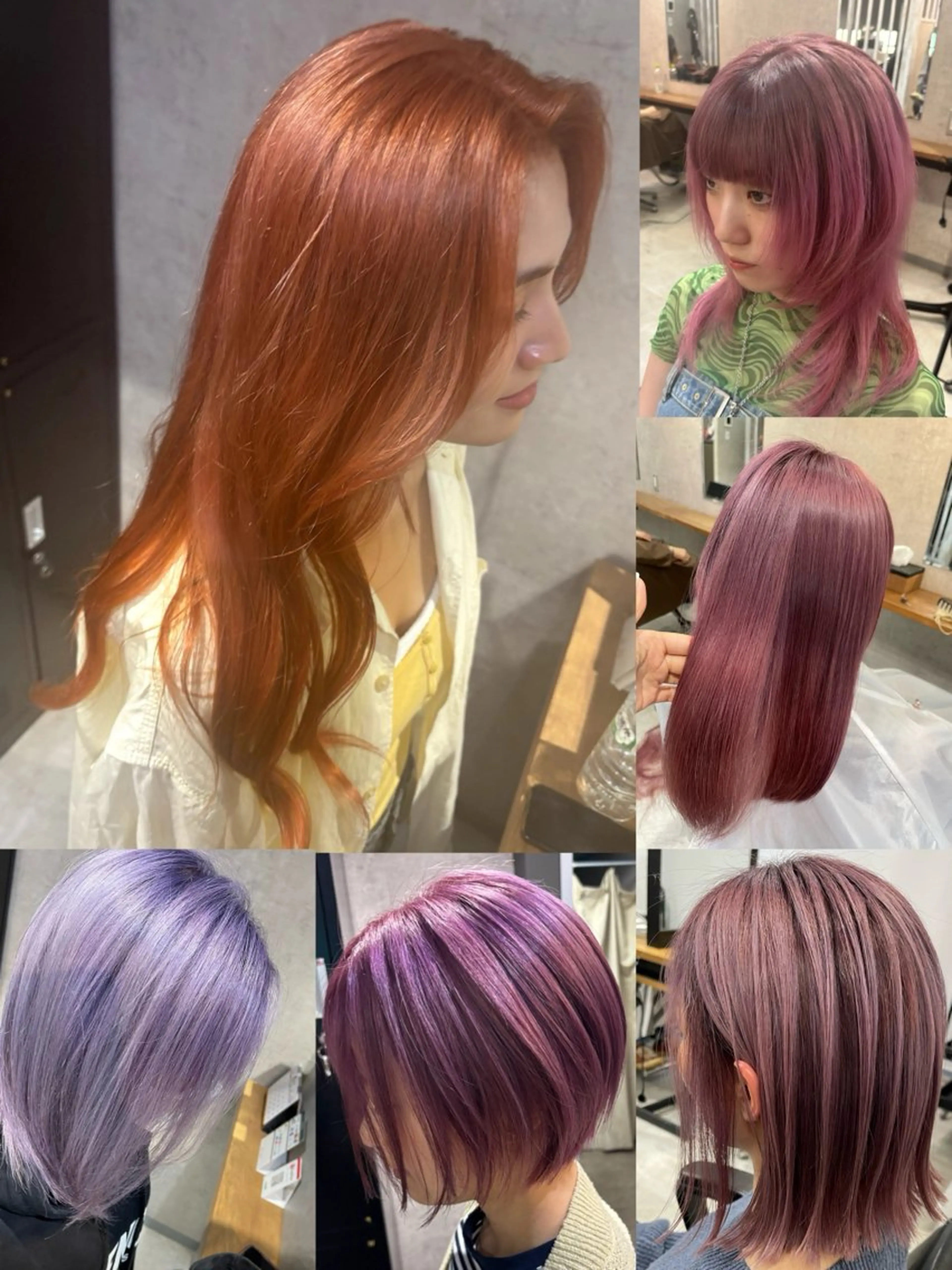 ロング カラー ブリーチ ダブルカラー ヘアカラー 松井那津子 /ハイライトブリーチのヘアスタイル