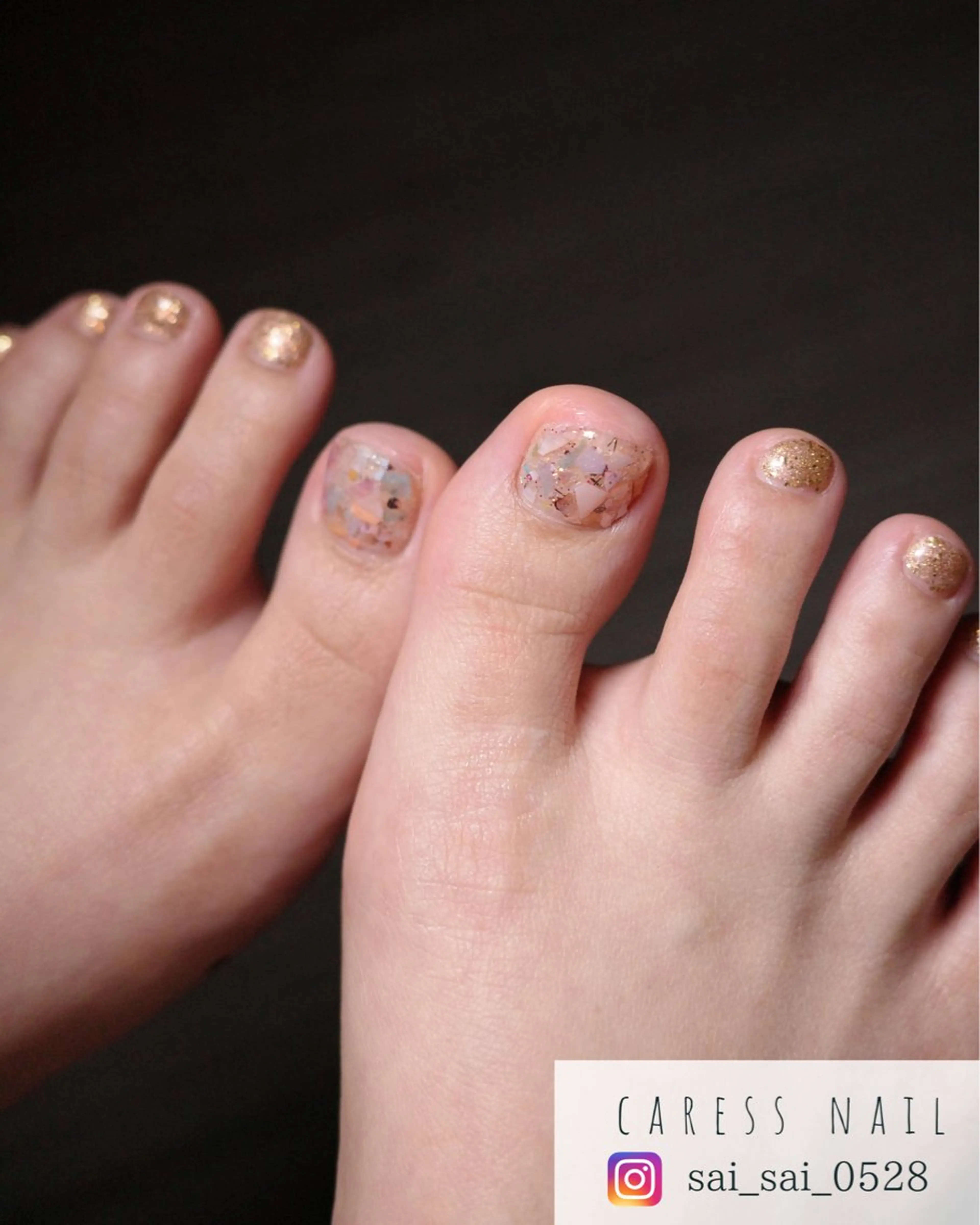 ネイル caress  nail カレスネイル　代々木上原所属・カレスネイル さいのネイルデザイン