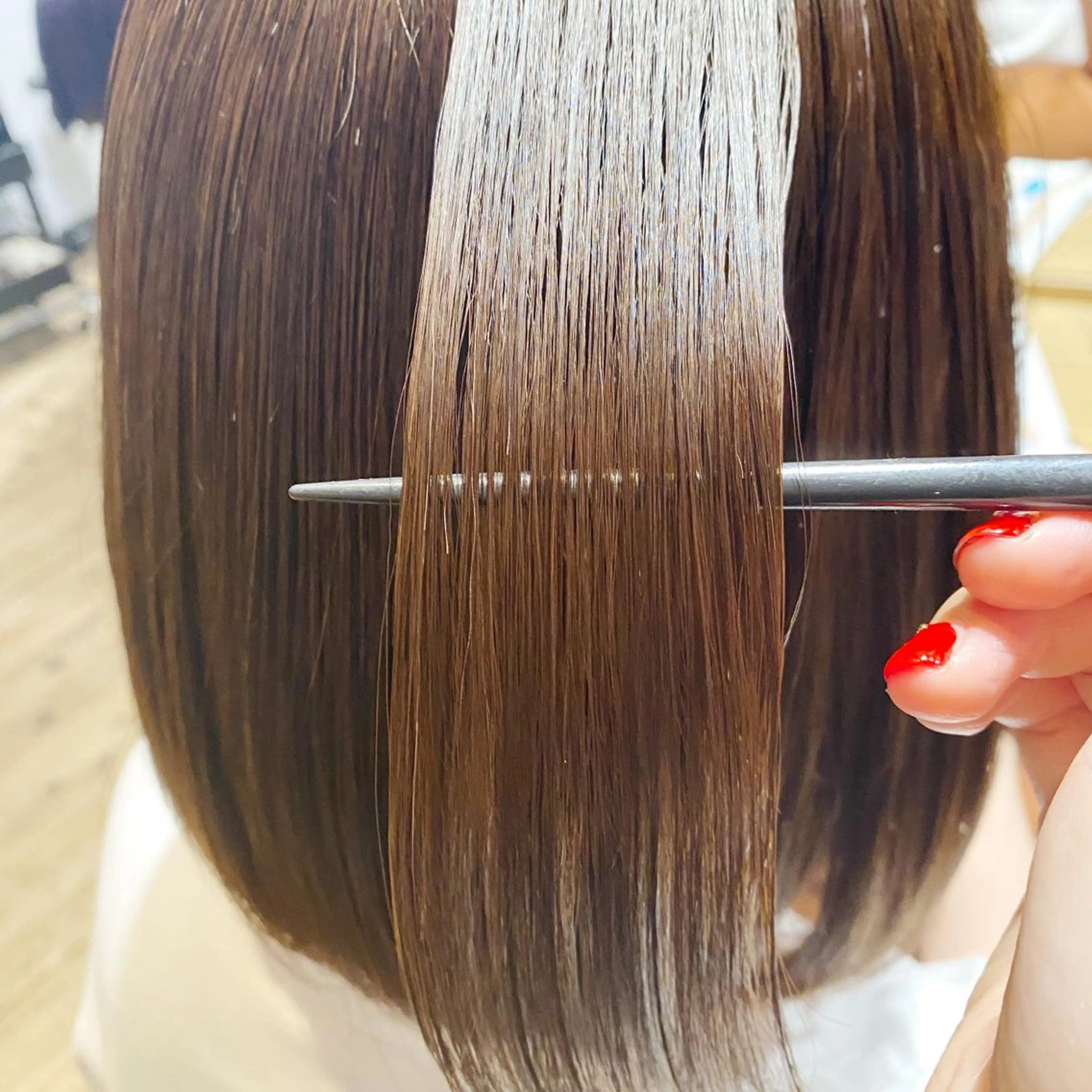 ショート パーマ La  SHE's 天王寺店所属・マルヤマ リナのマツエク・マツパデザイン