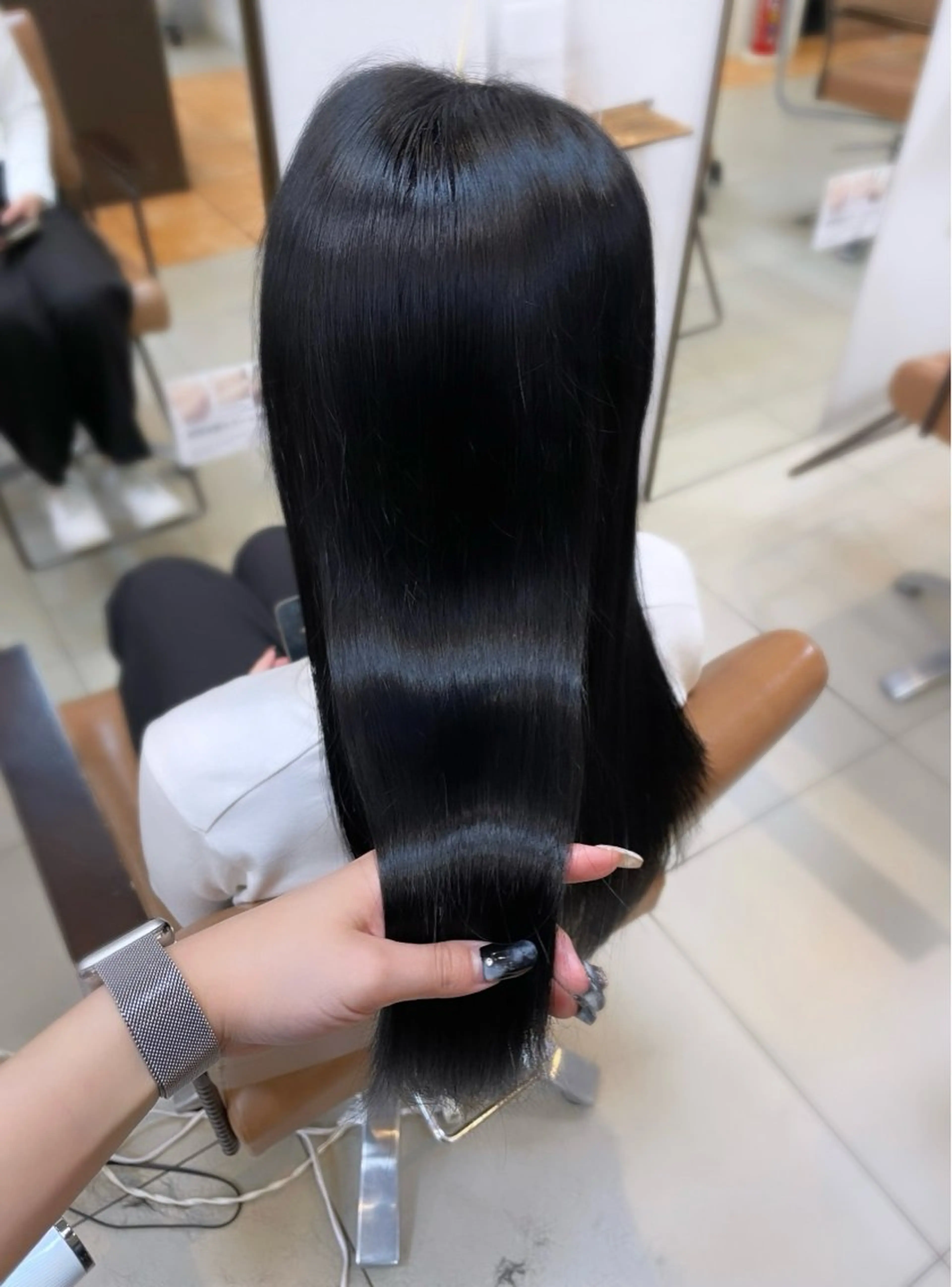 【韓国風】コリアンブラックカラーの写真