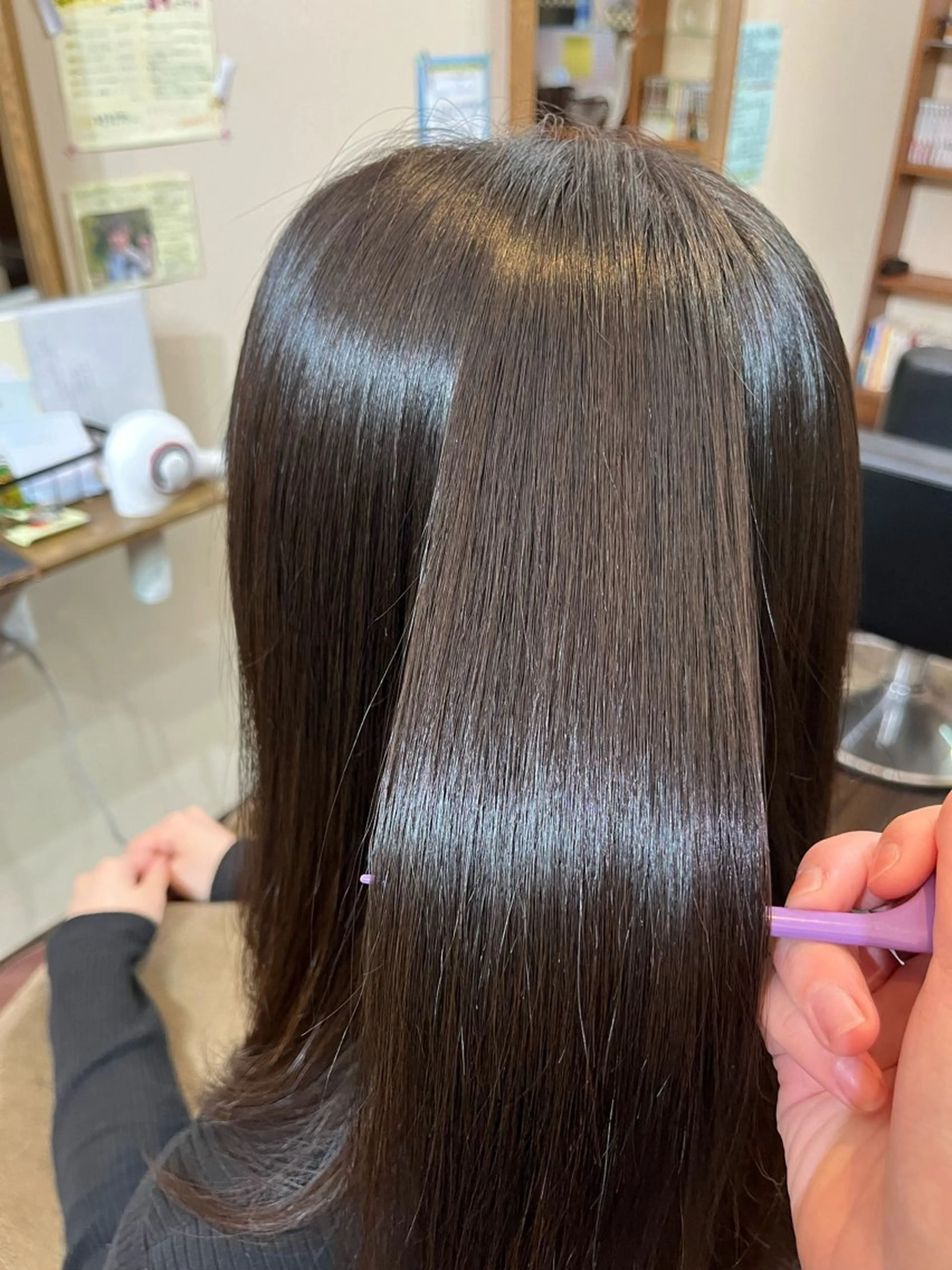 カラー ヘアカラー トリートメント セレンディピティ 奥村　瞳/髪質改善のヘアスタイル