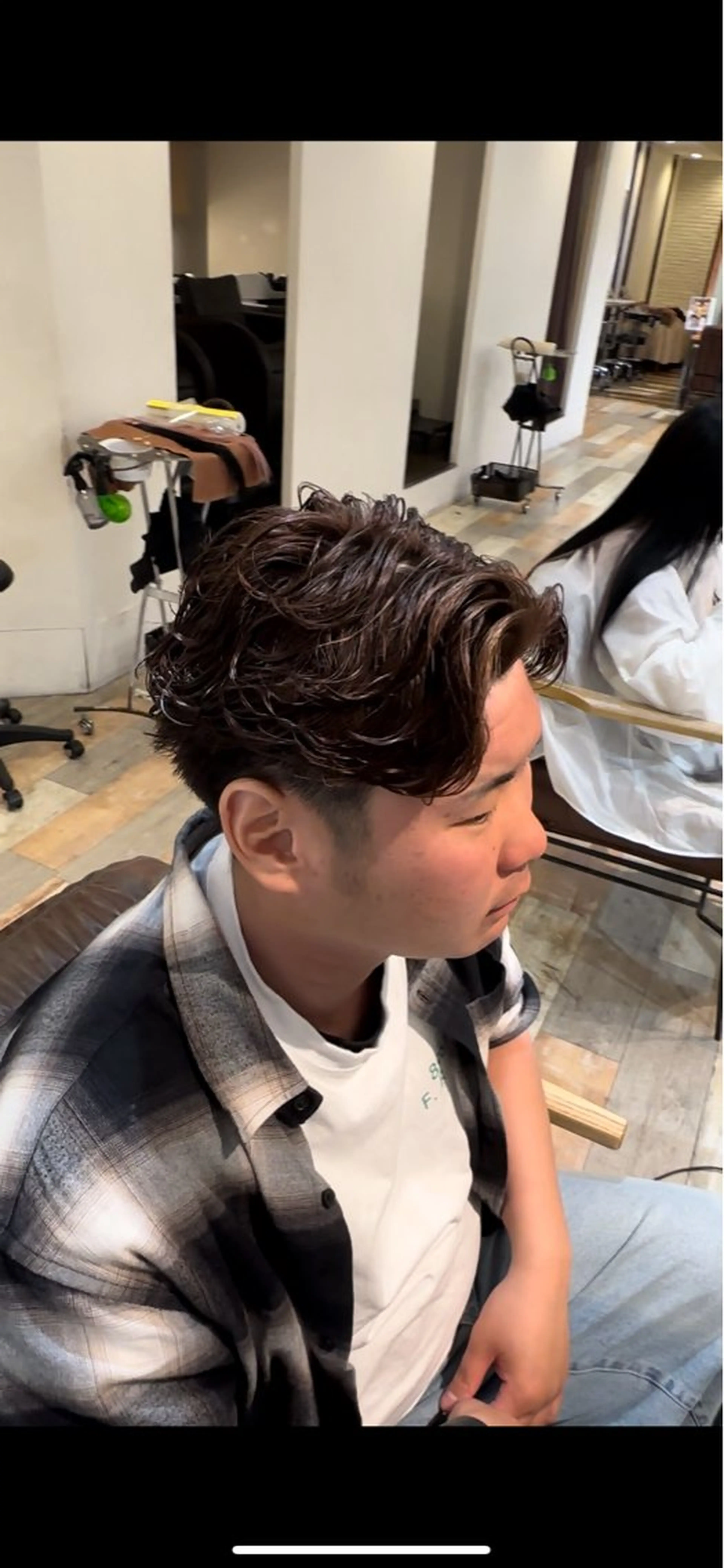 メンズ カット パーマ 似合わせカット/ メンズ特化　/遥冬のヘアスタイル