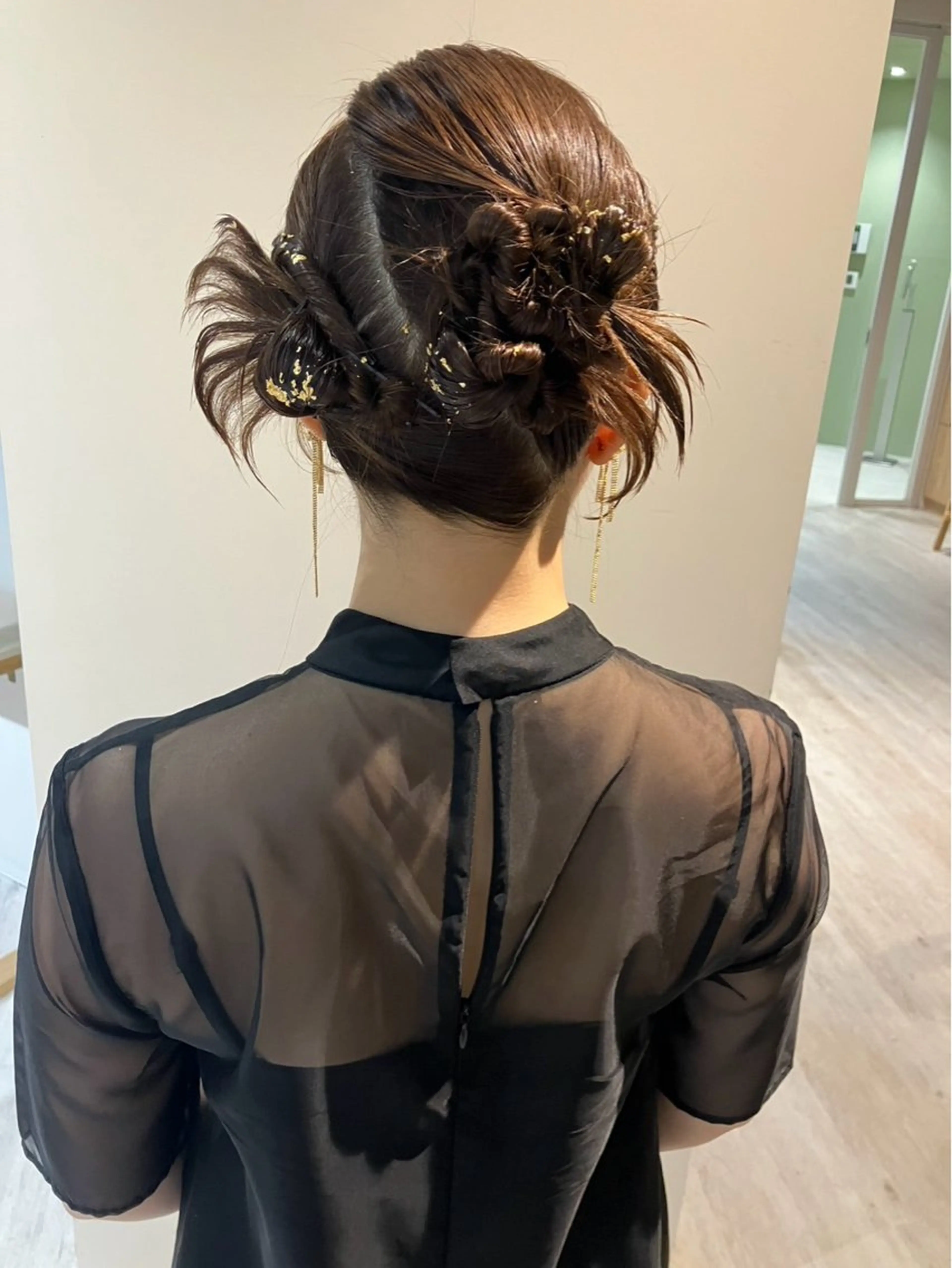 ショート ヘアアレンジ ヘアセット Connect Rumiのヘアスタイル