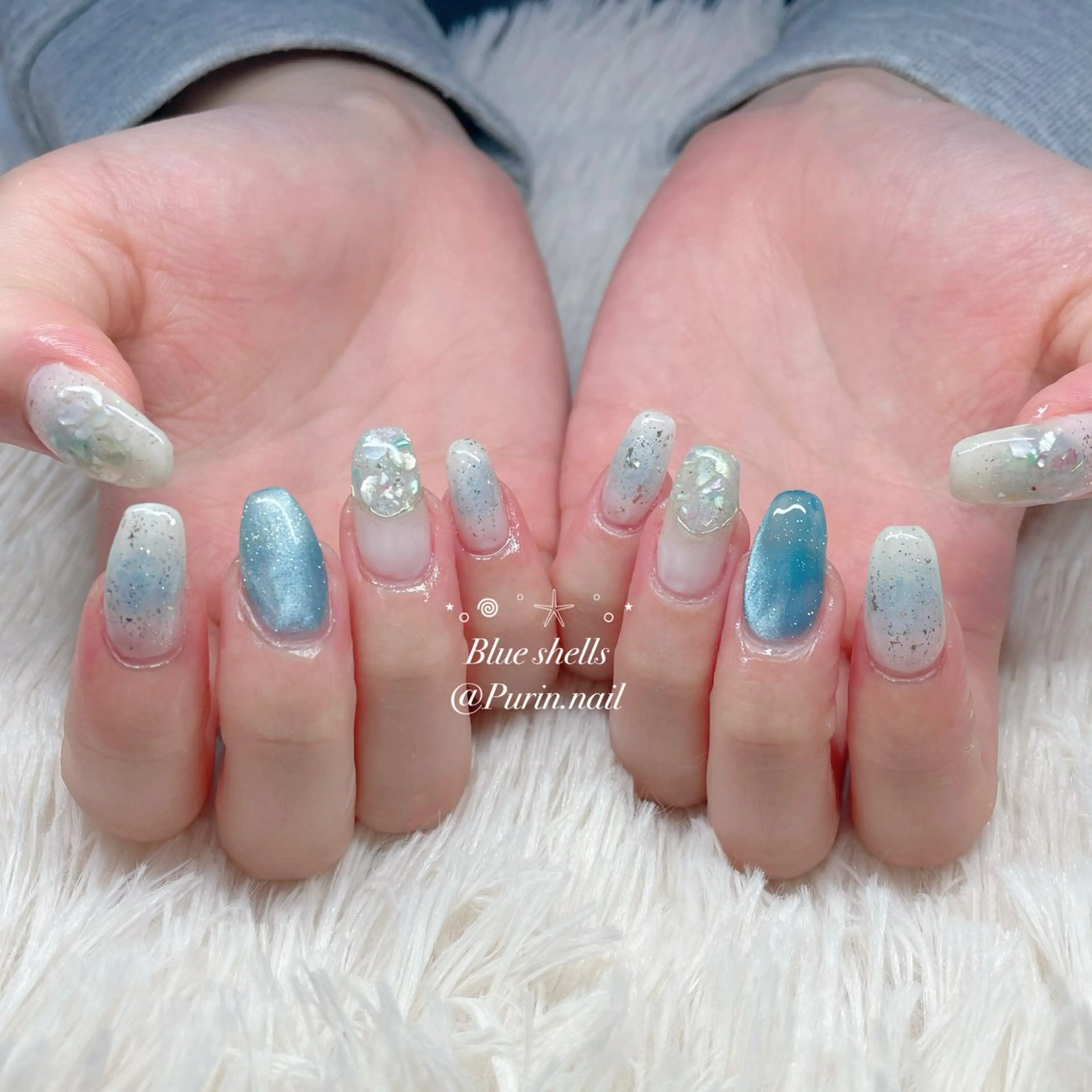 ネイル ハンドネイル Nails by Purin🍮のネイルデザイン
