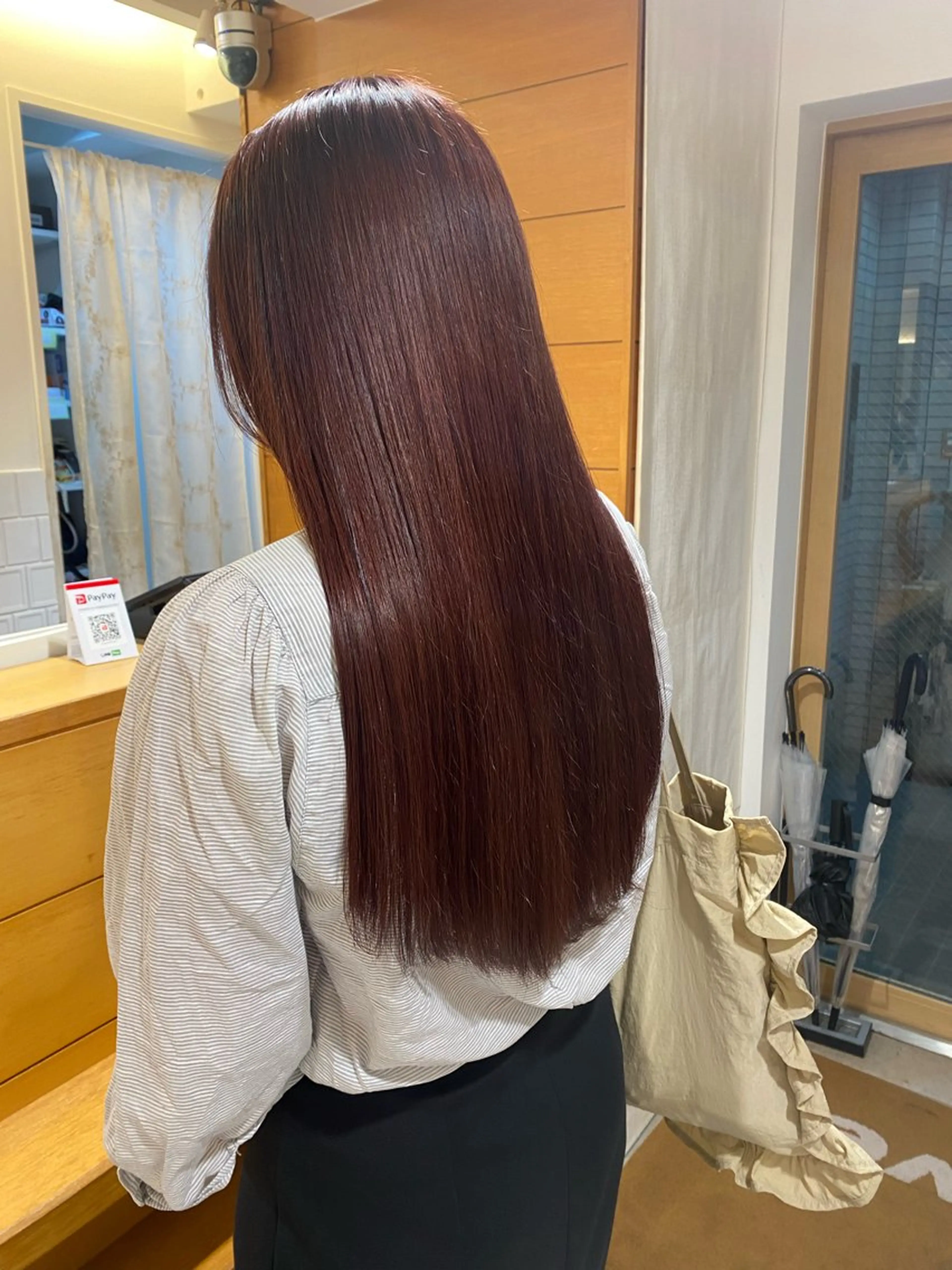 ロング カラー ヘアカラー 谷川 あかりのヘアスタイル
