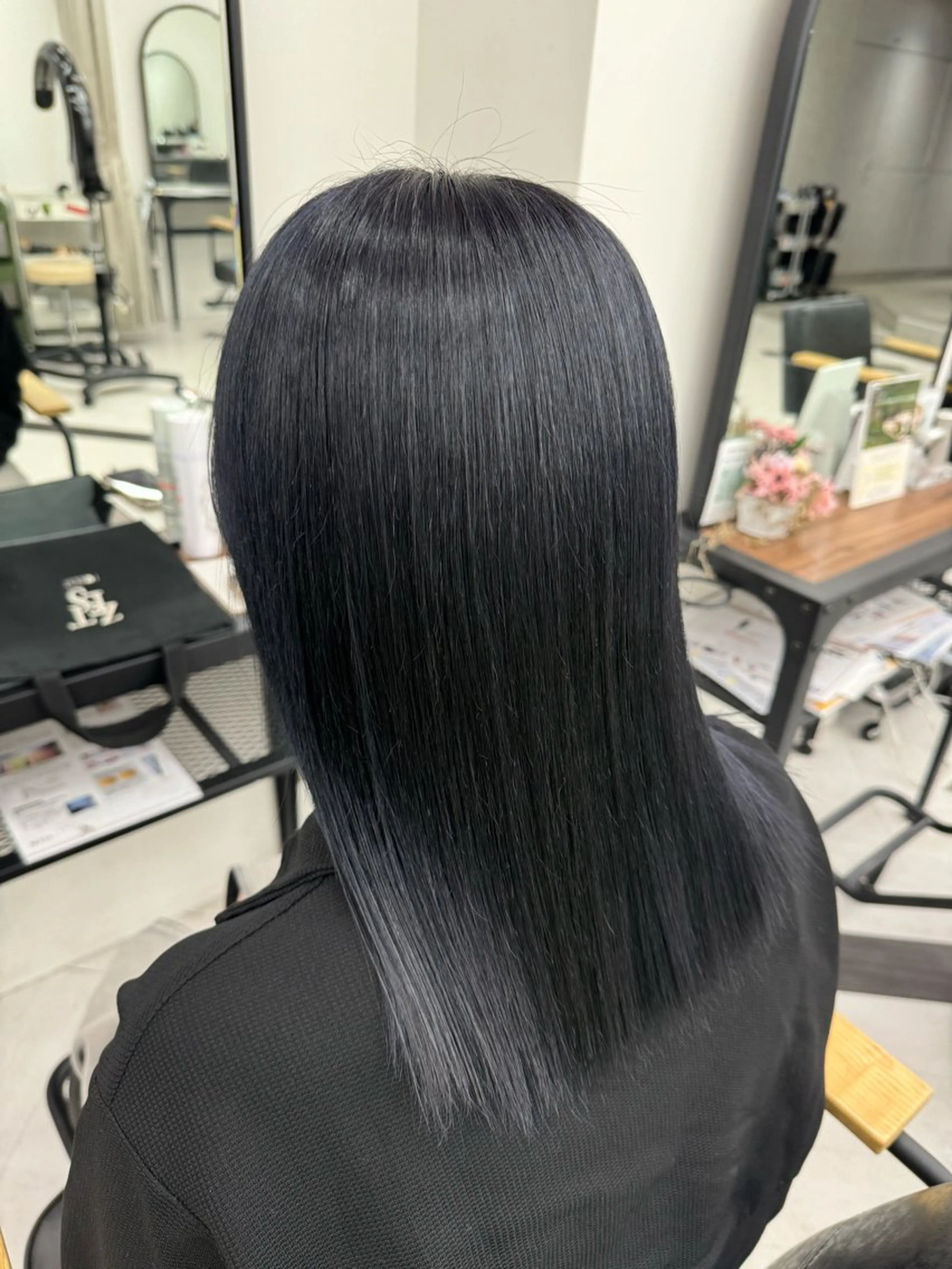 カラー ヘアカラー ヘッドスパ ルイ☆【ボブ/メンズ /酸性ストレート】のヘアスタイル