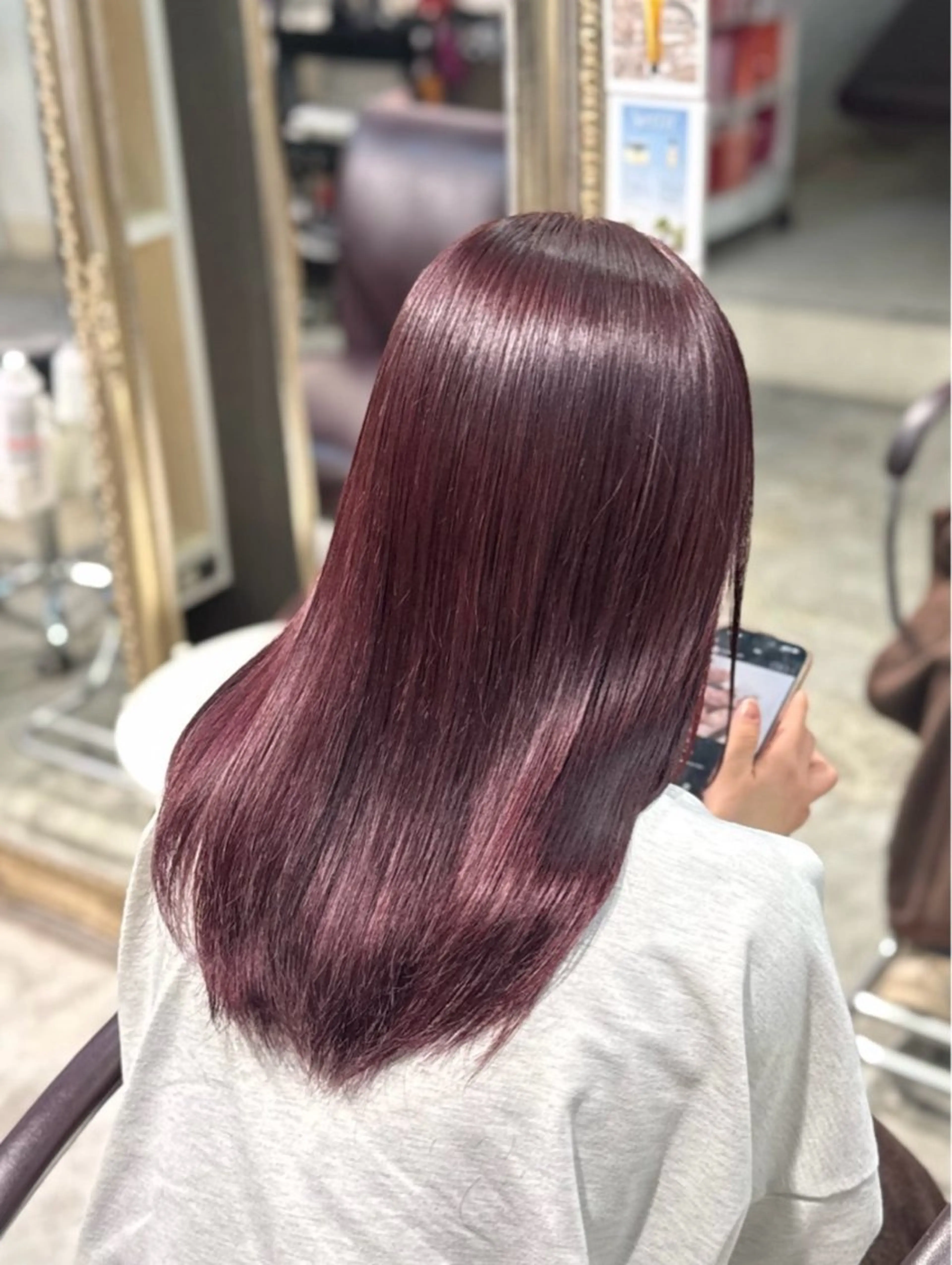 カラー zest/bis Rin ʚ🎀ɞのヘアスタイル