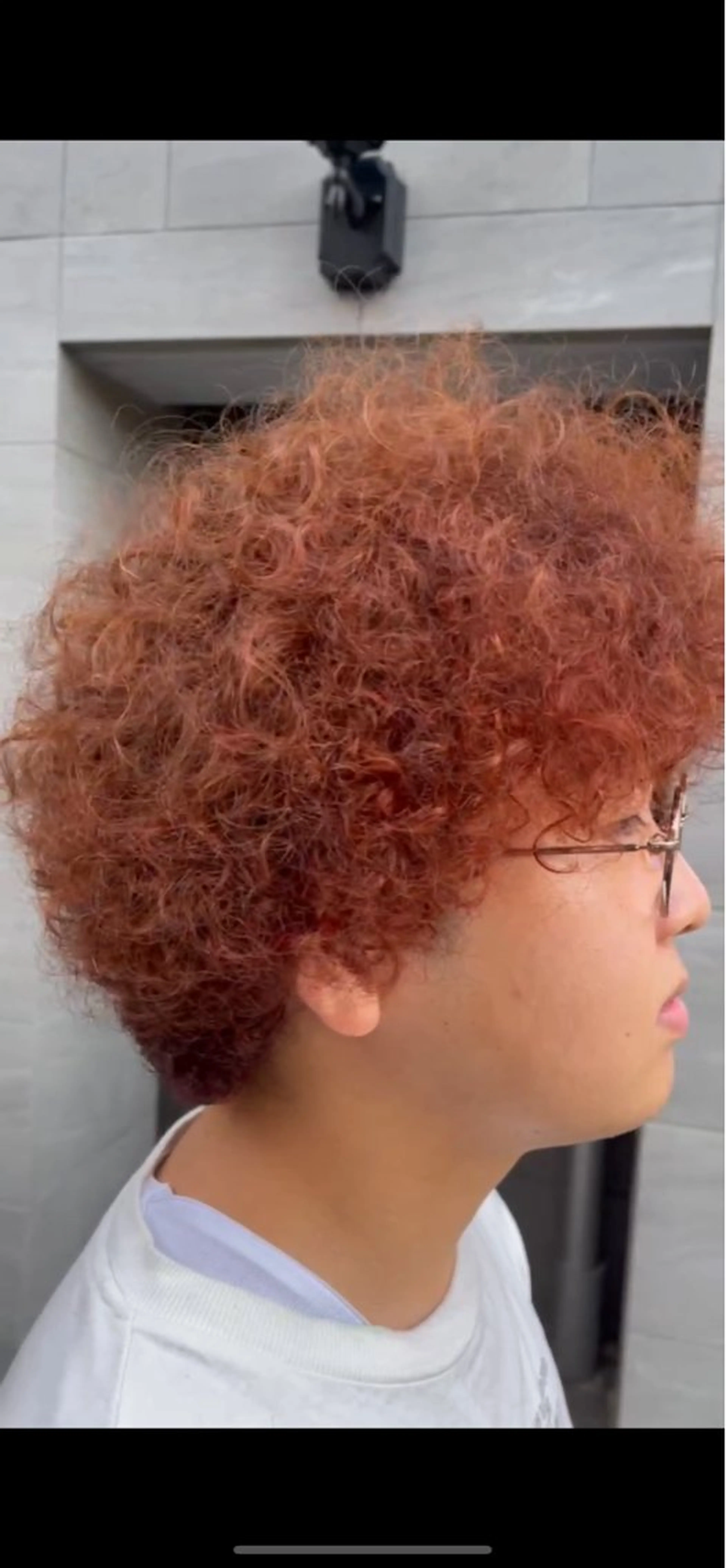 ショート パーマ hair MILE.所属・ゆうだい モデル募集中のヘアスタイル