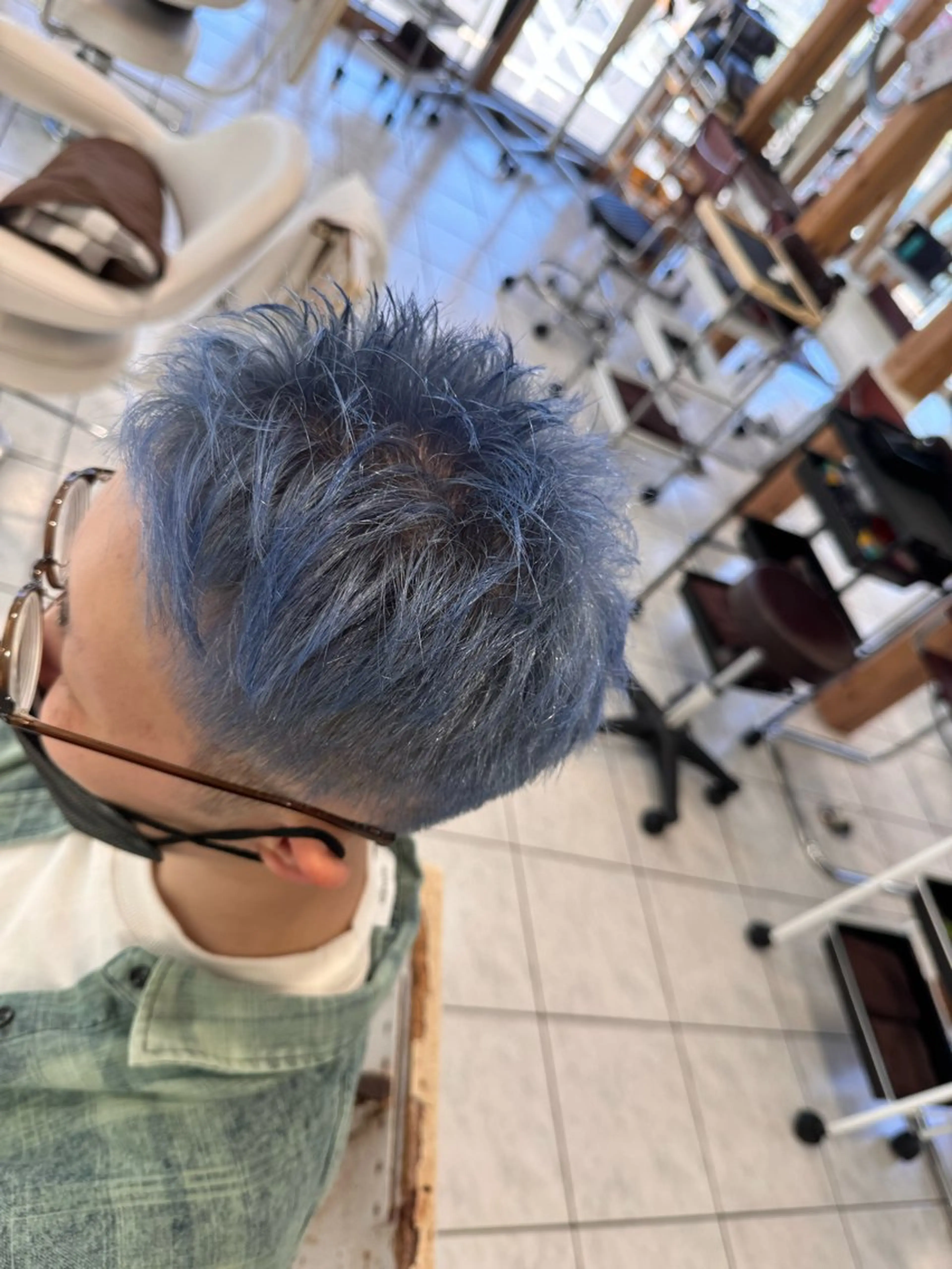 ショート ヘアカラー 山下竣介 ヘアカラー専門美容師のヘアスタイル