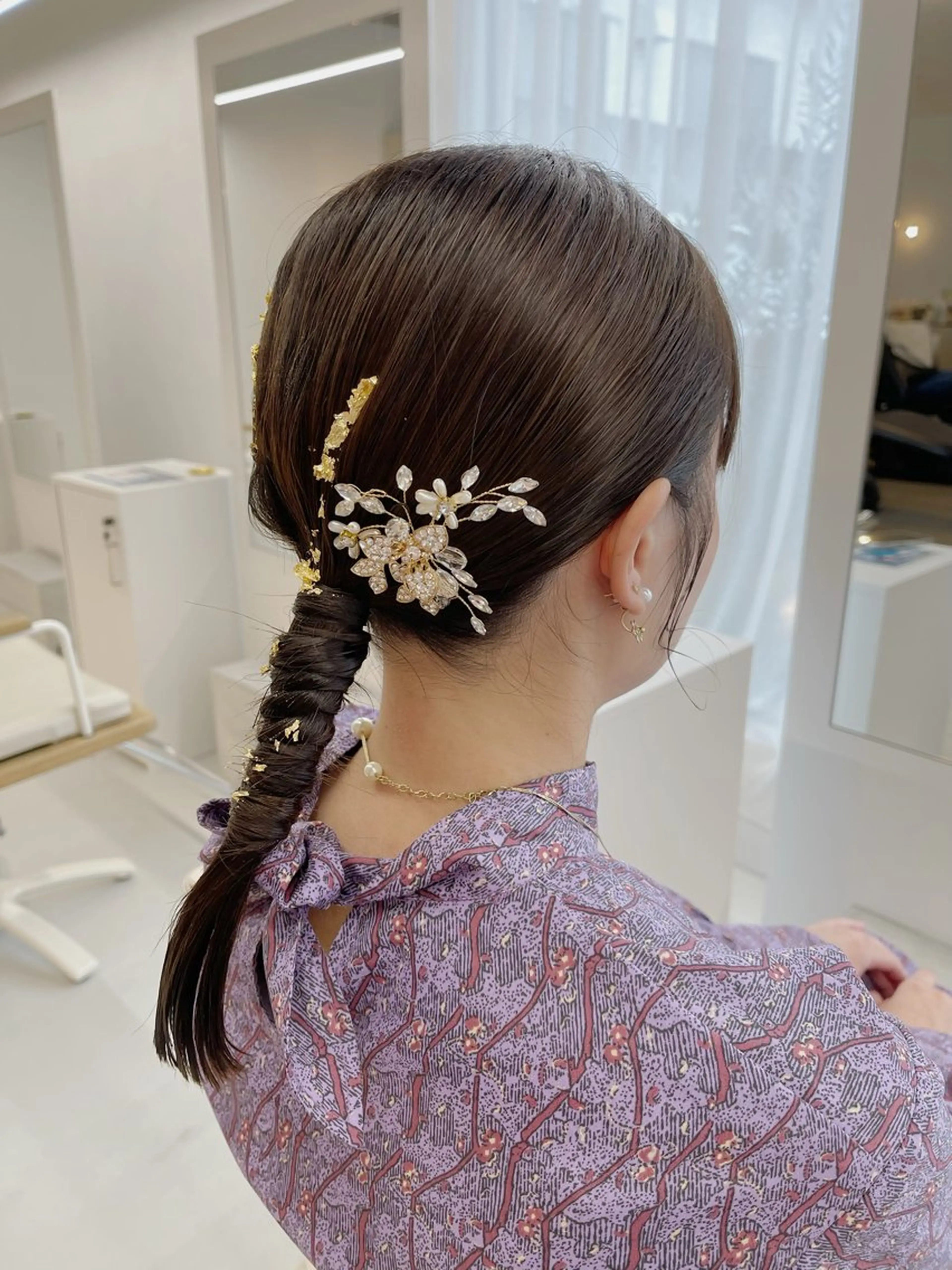 ヘアアレンジ 柴田泰秀sotti. 髪質改善/ブリーチのヘアスタイル