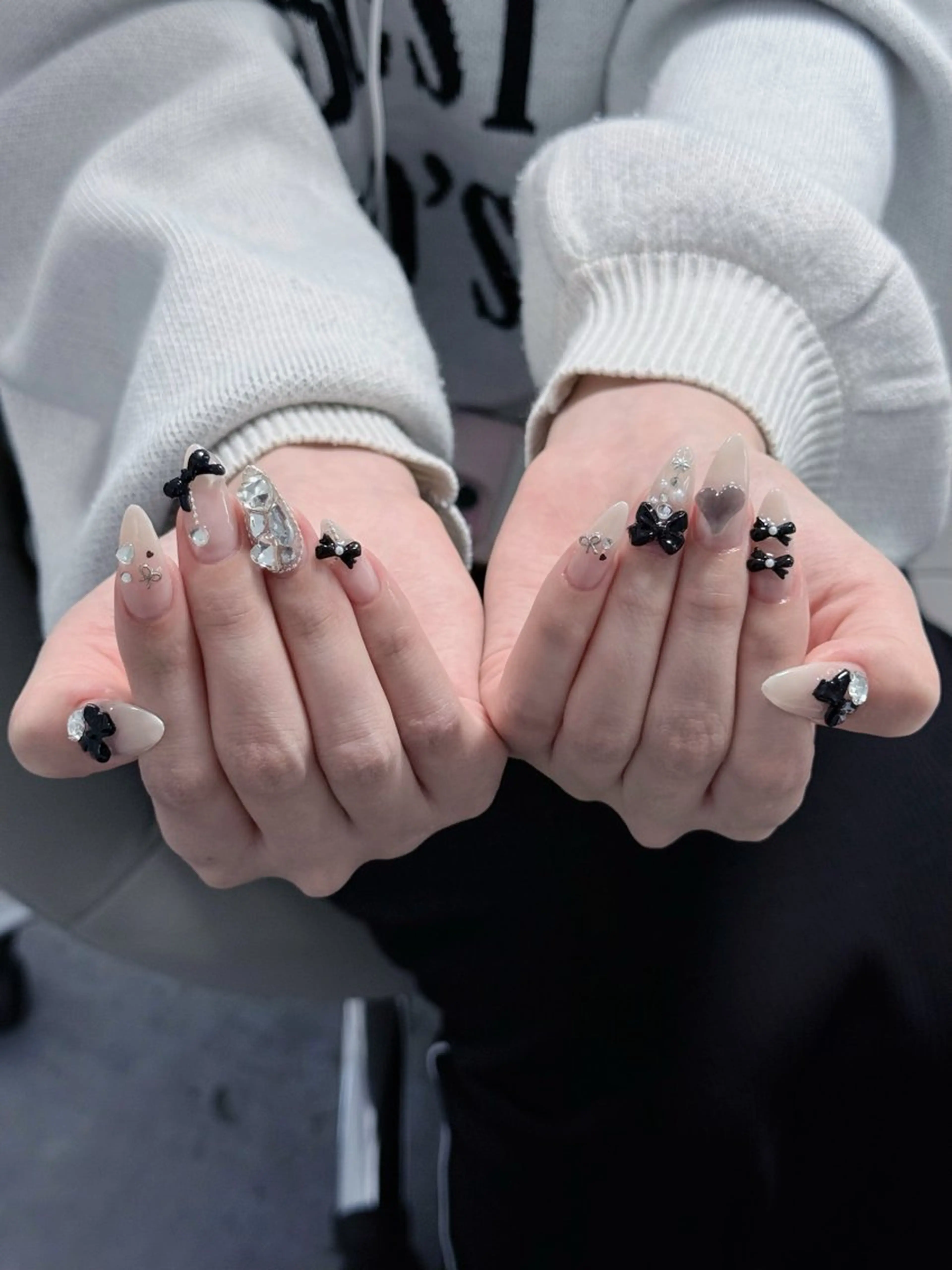 ネイル グラデーション ネイルチップ ハンドネイル Kitty Nailのネイルデザイン