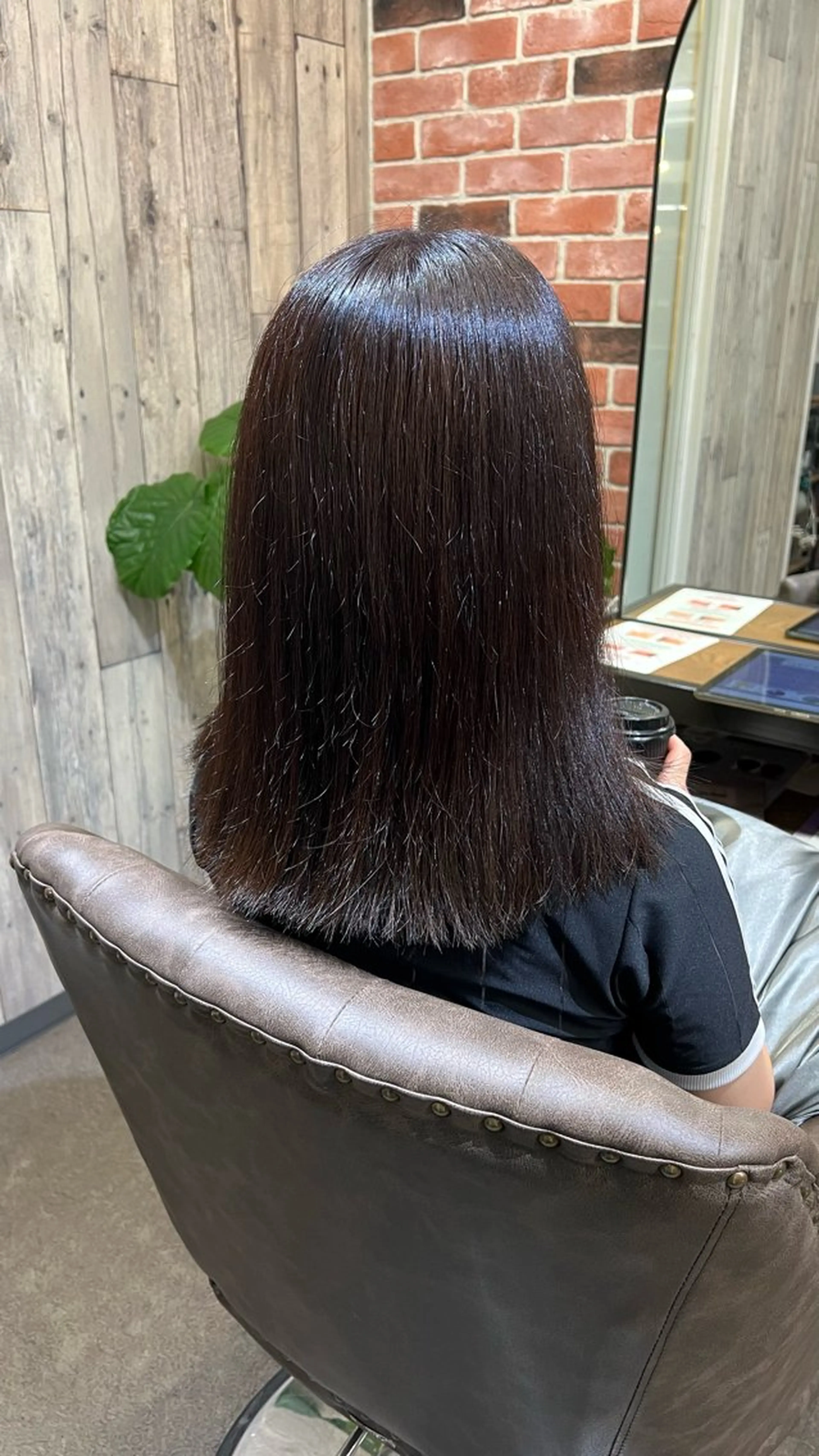 ミディアム カラー グレージュ Rico /透明感カラー💎のヘアスタイル