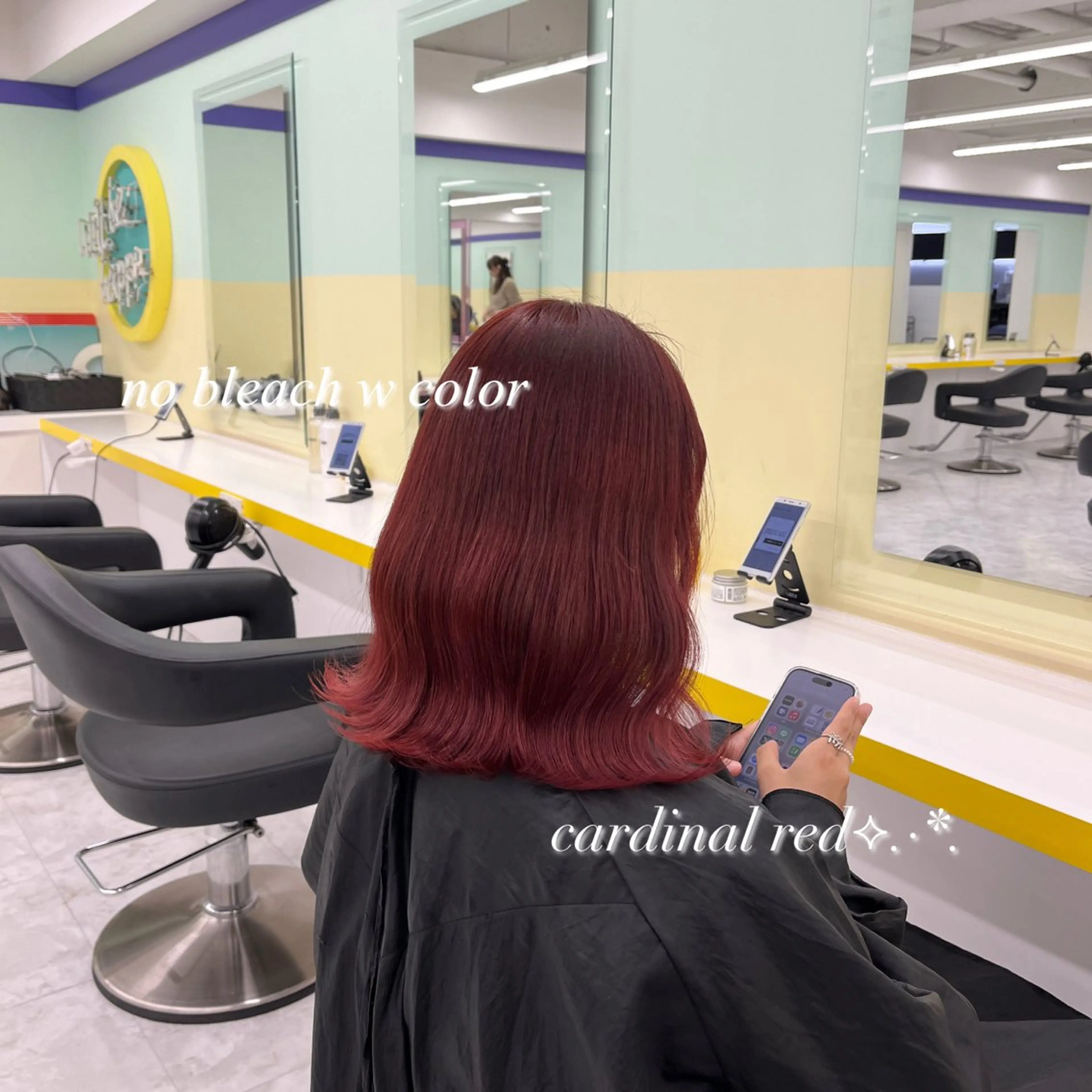 カラー パーマ メンズ ヘアカラー トリートメント ヘアセット 🎀Girly艶髪カ ラー🎀Harukaのヘアスタイル