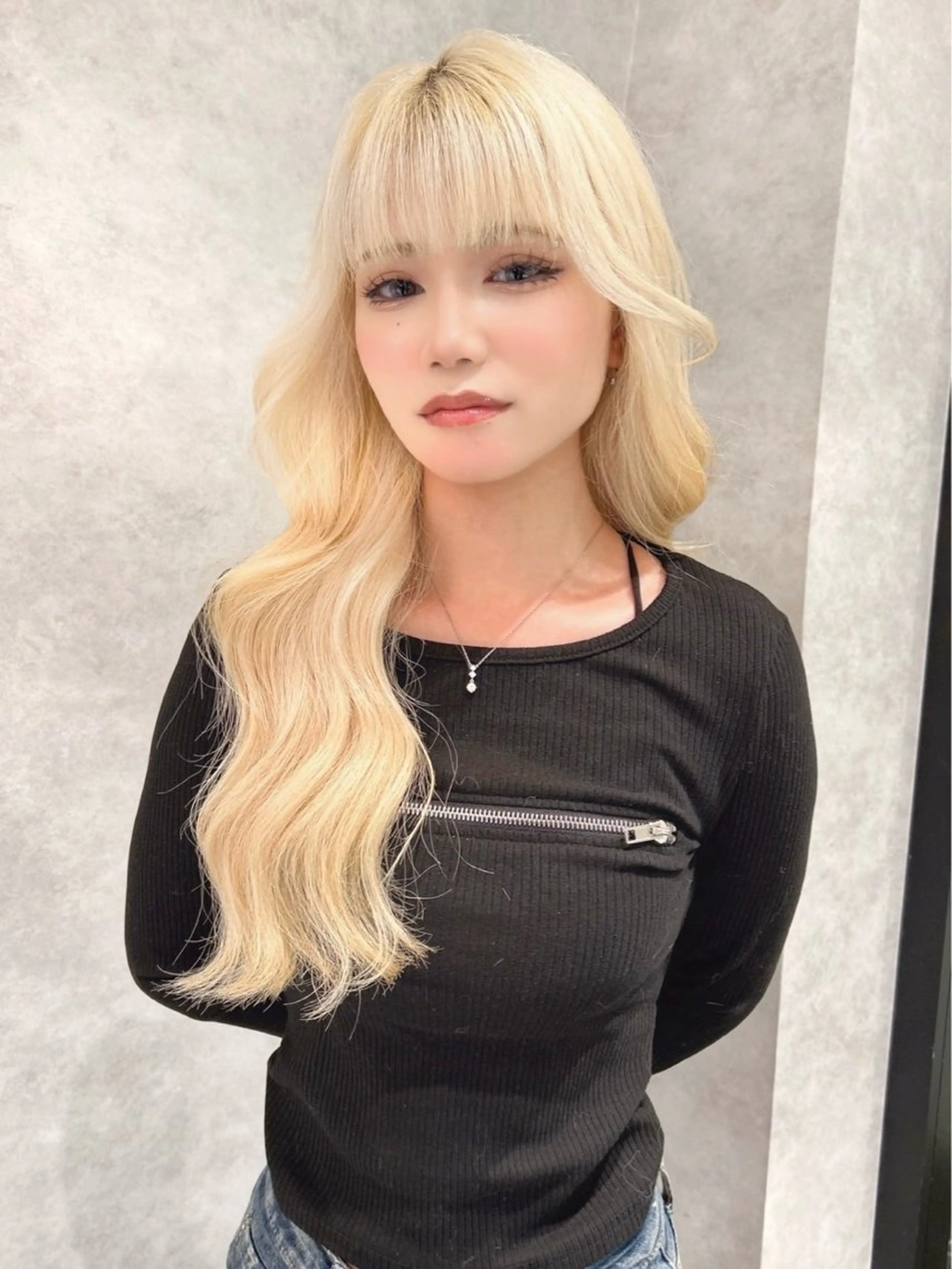 ロング カラー カット ヘアカラー トリートメント 🥇KEN /レイヤー/艶カラーのヘアスタイル