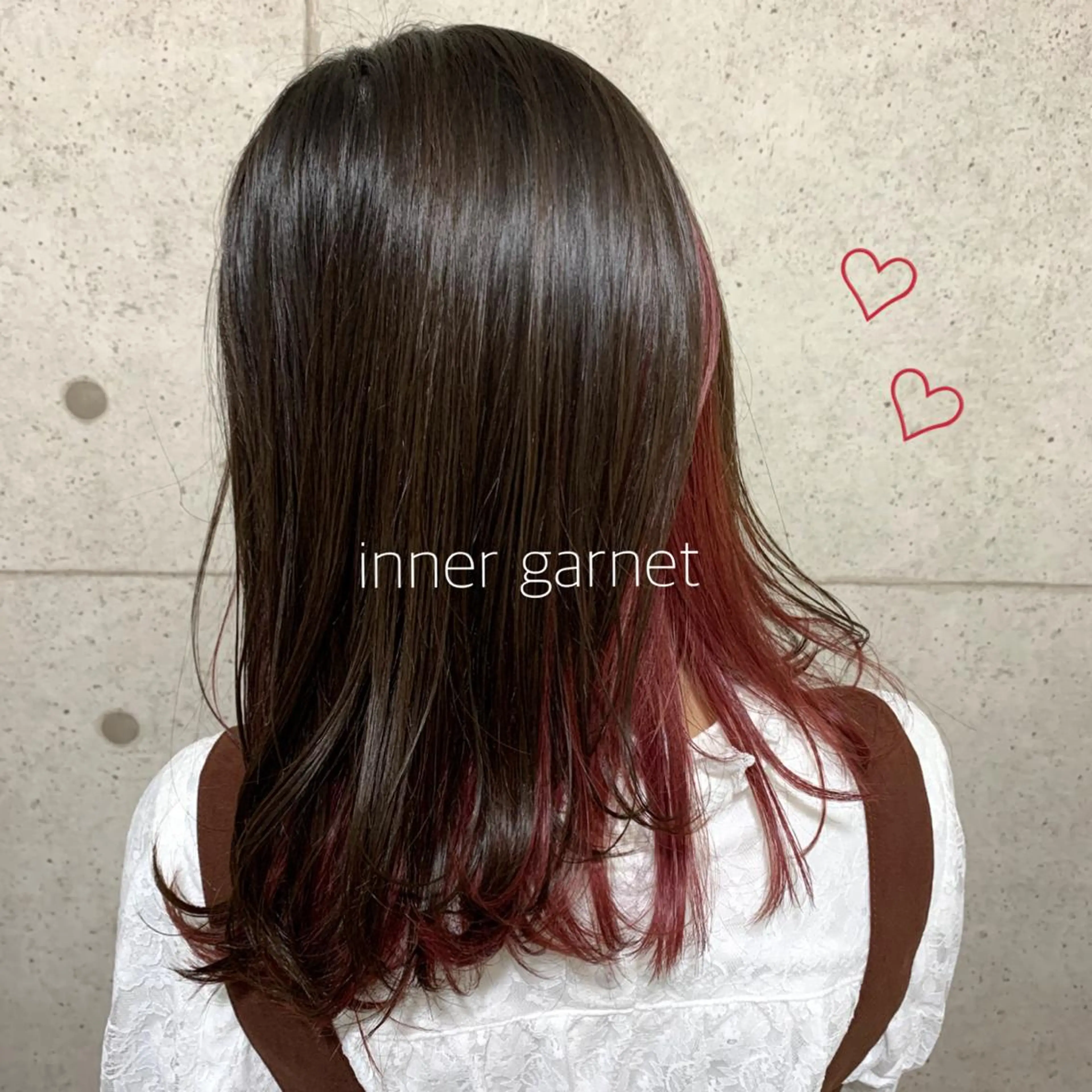 セミロング カラー ブリーチ カット ヘアカラー トリートメント 🌷お洒落推しカラー moe🐰🌷のヘアスタイル