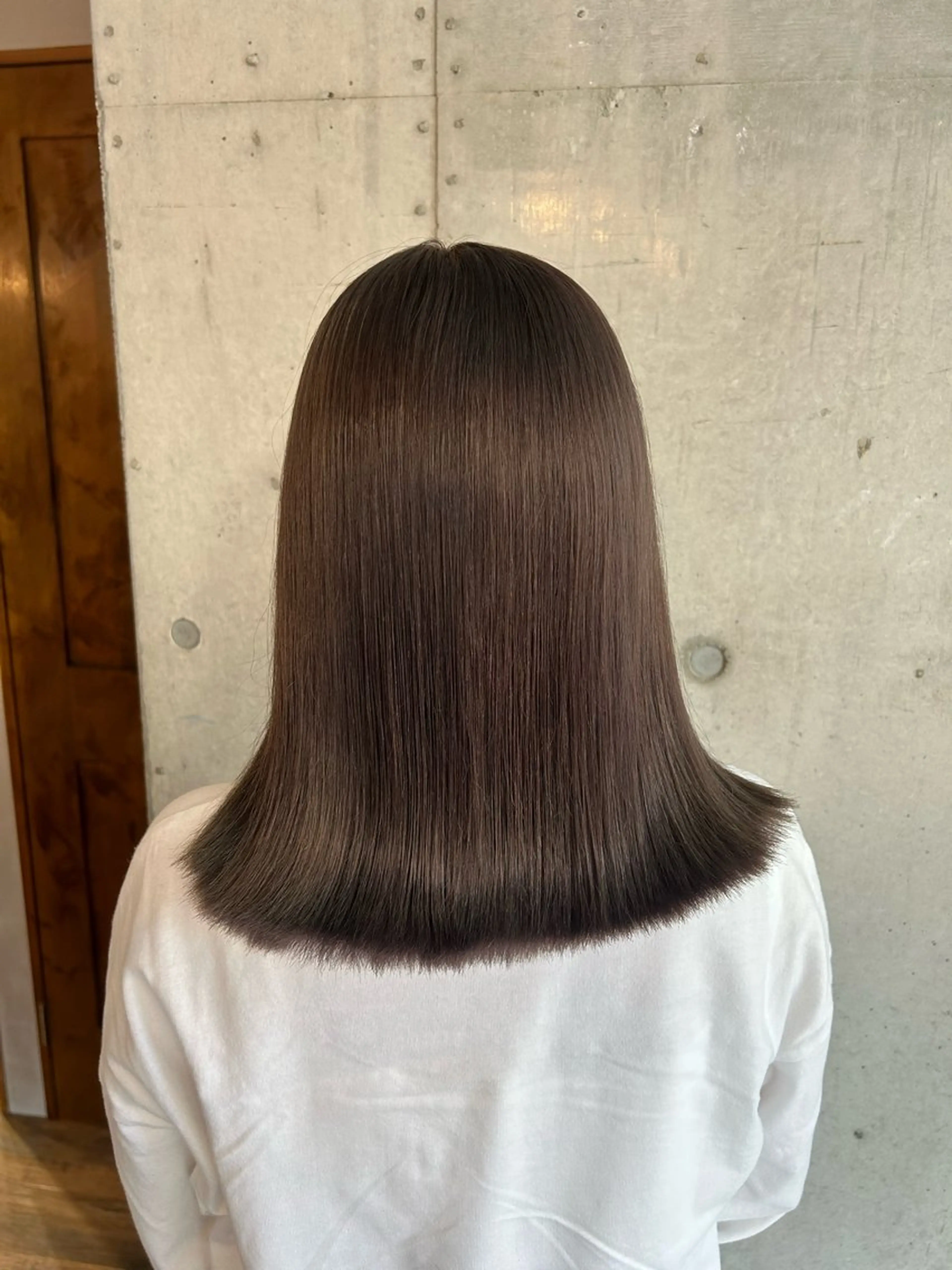 ミディアム カラー 🌷横浜/レイヤー /艶カラー🌷のヘアスタイル