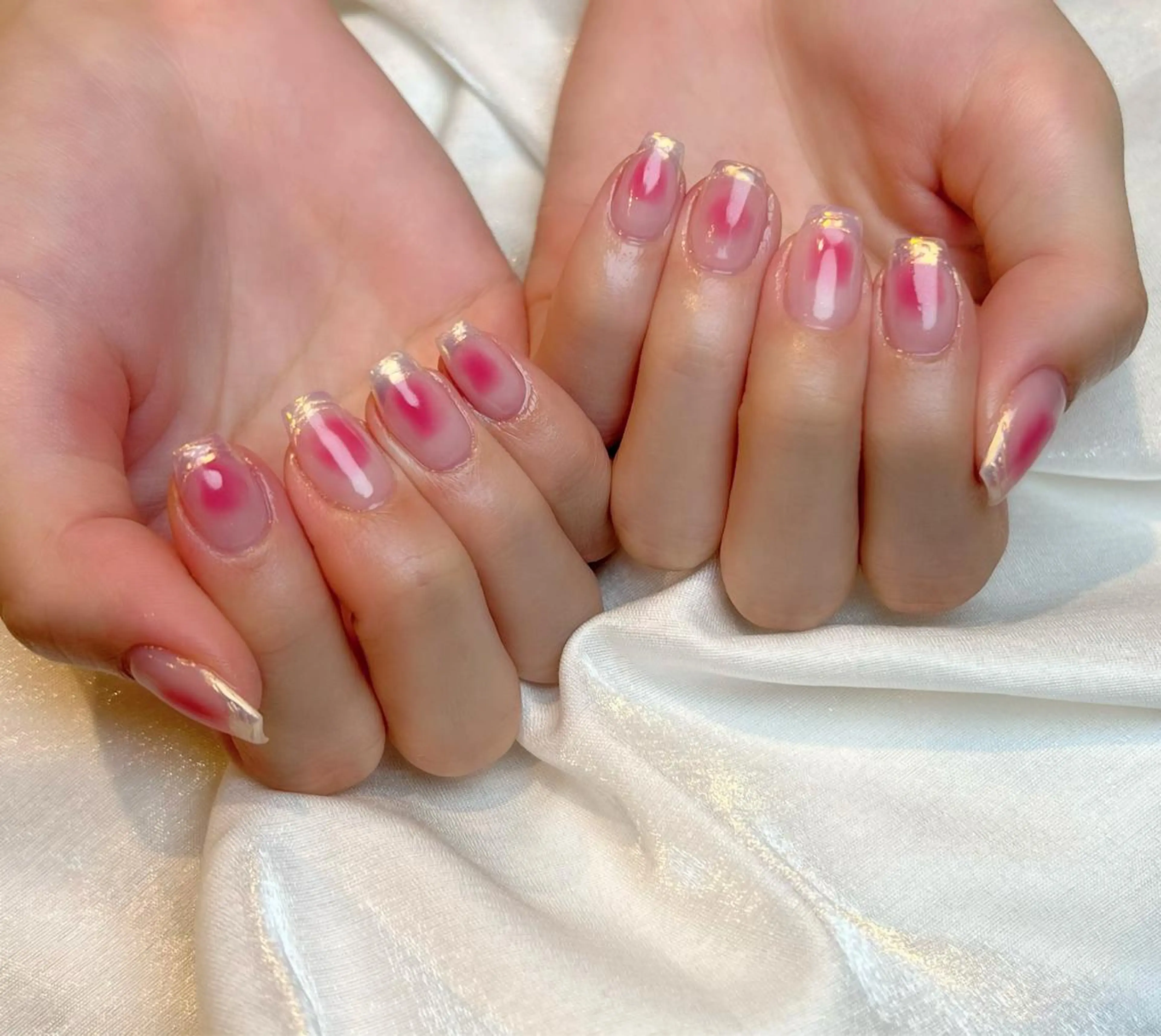 ネイル チークネイル ハンドネイル Lino+ ネイル&よもぎ蒸しのネイルデザイン