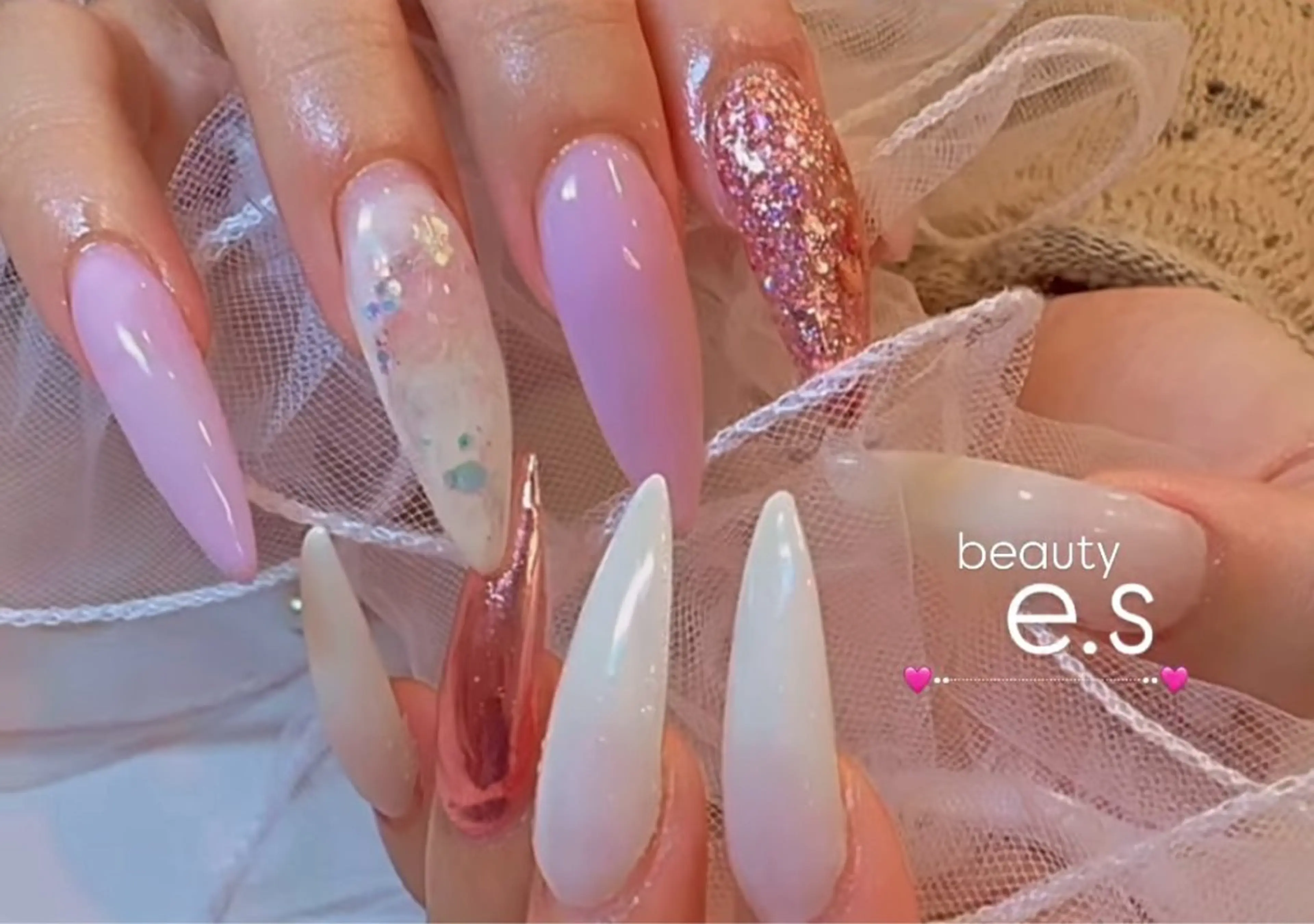ネイル ハンドネイル nail e.sのネイルデザイン