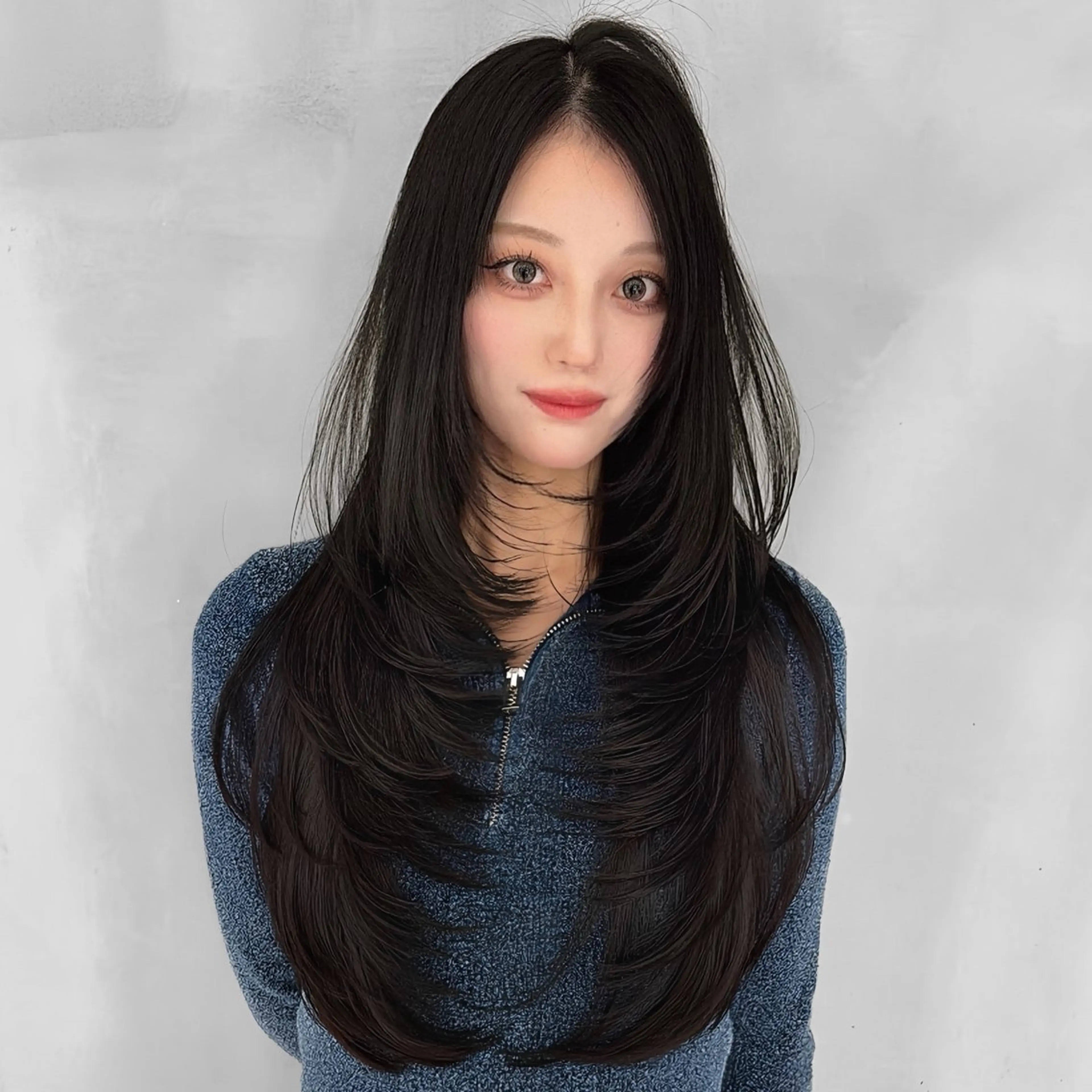 ロング カラー ハイレイヤー レイヤーカット カット ヘアカラー トリートメント 🥇KEN /レイヤー/カラーのヘアスタイル