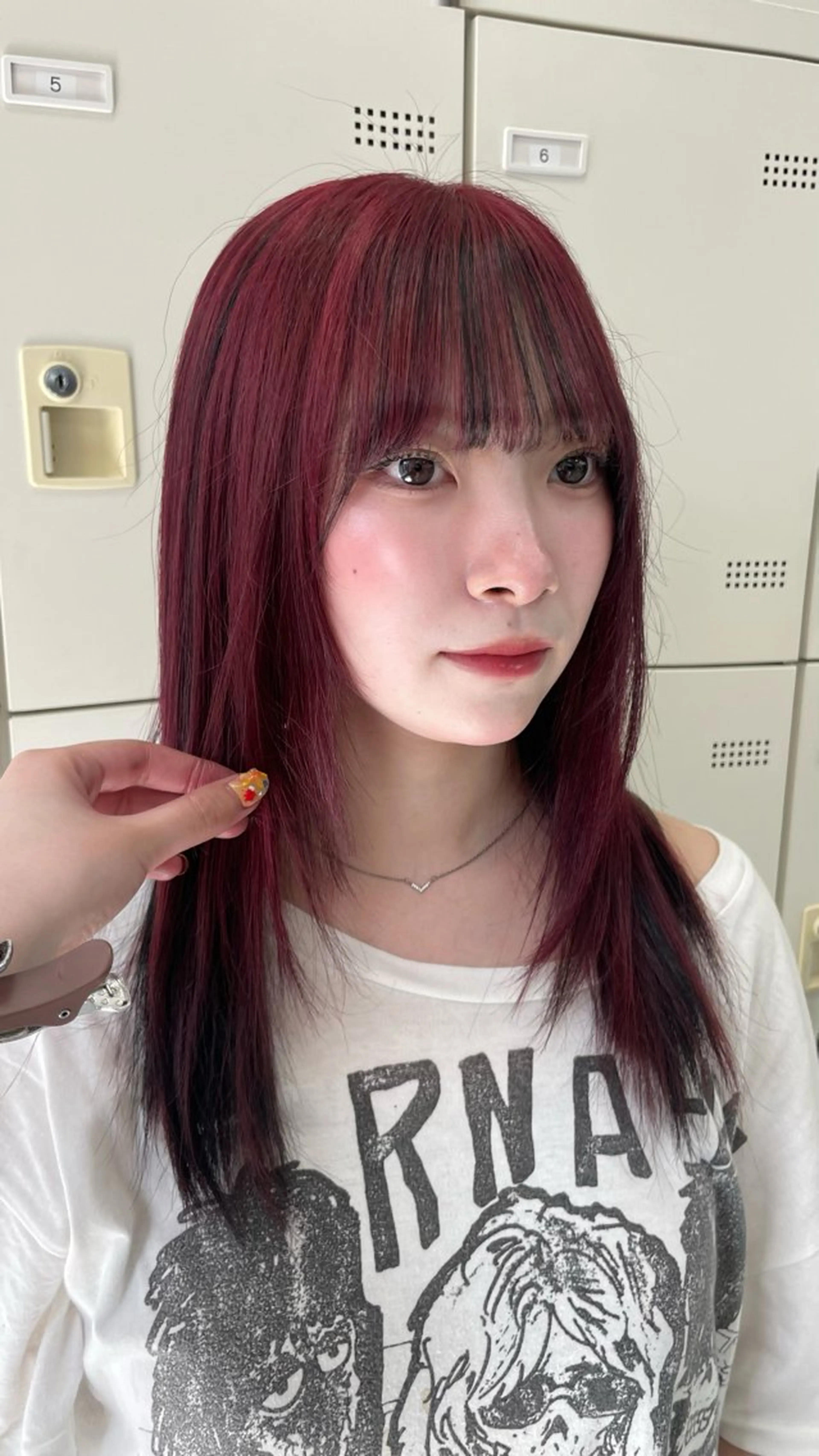 カラー mayu/ブリーチ/ layer/似合わせのヘアスタイル