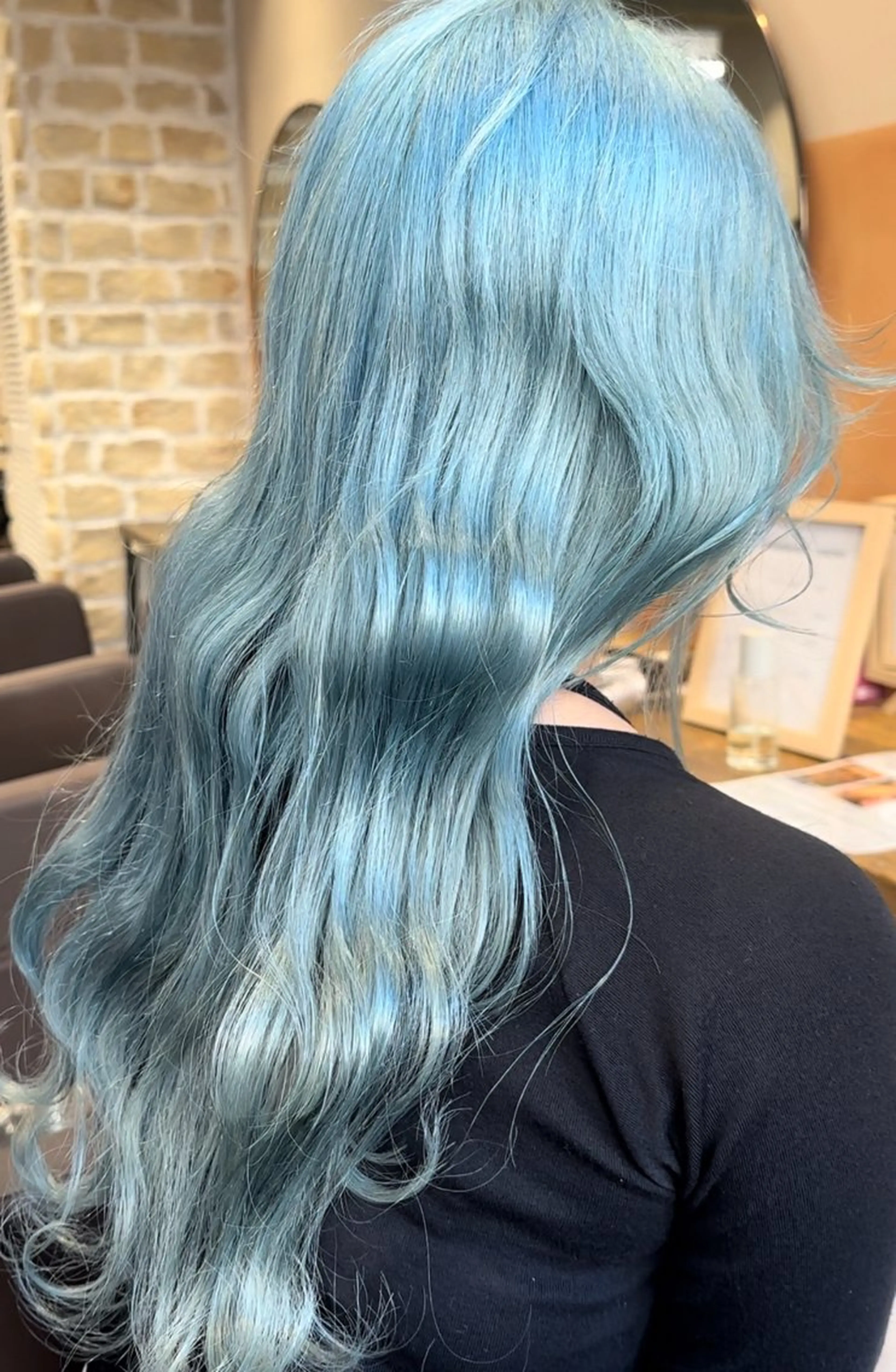 ロング カラー ブリーチ カット ヘアカラー トリートメント yu-kiハイトーン /ブリーチ無しカラーのヘアスタイル