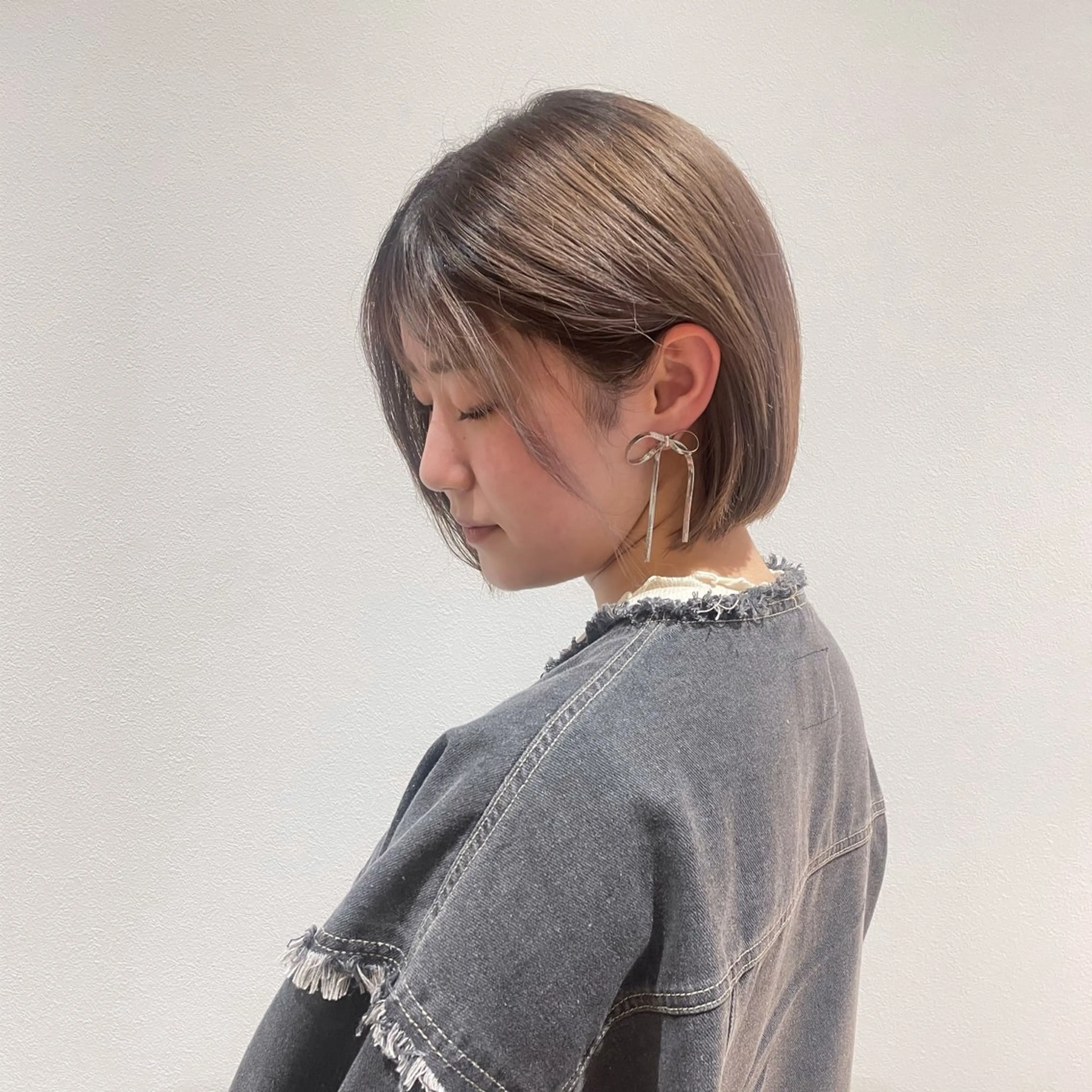 ショート ボブ カット ヘアカラー トリートメント 北九州美容室 🕊️わかな✂︎のヘアスタイル